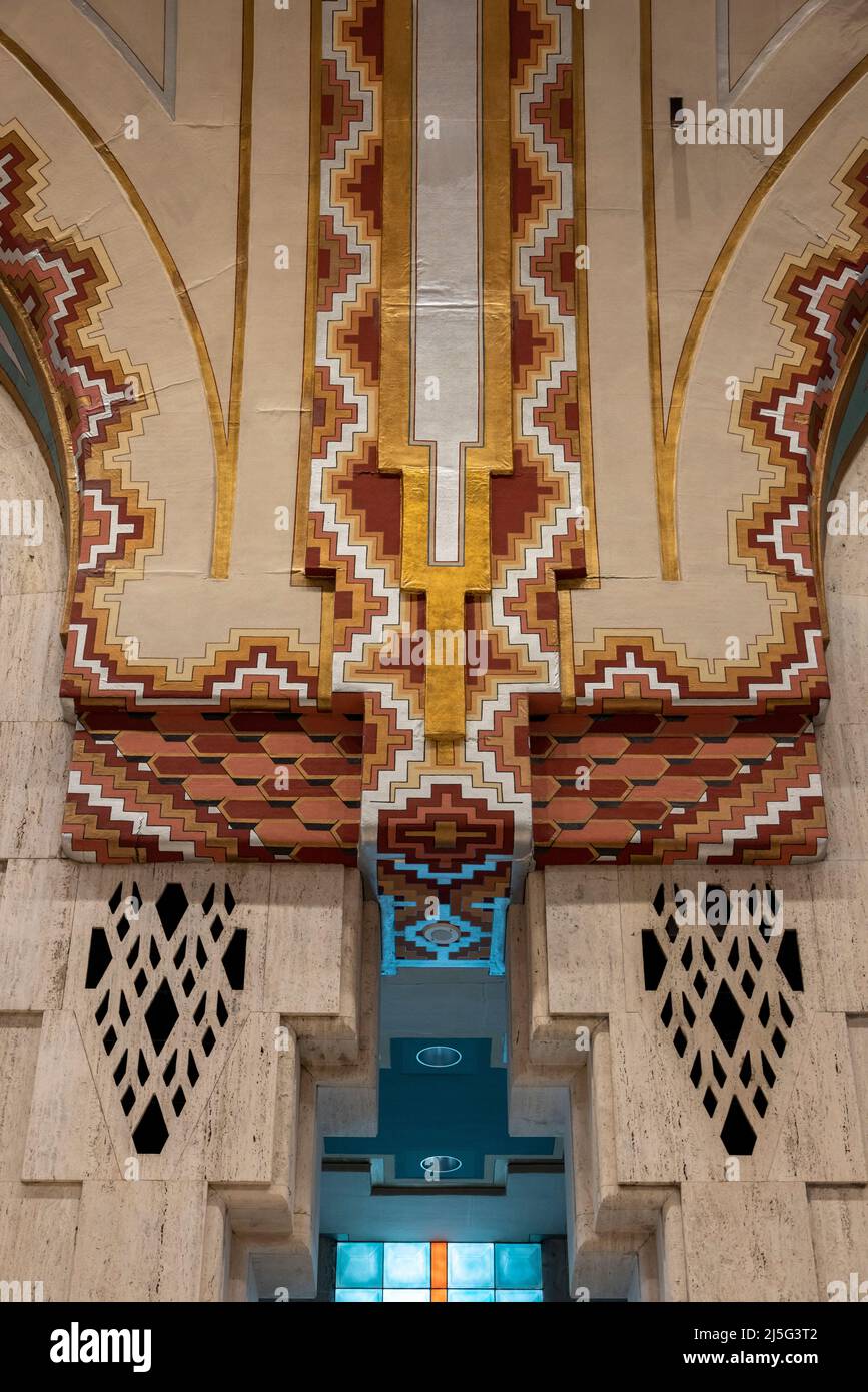 The Guardian Building, grattacielo 500 Griswold Street, Detroit, Michigan, USA Foto Stock