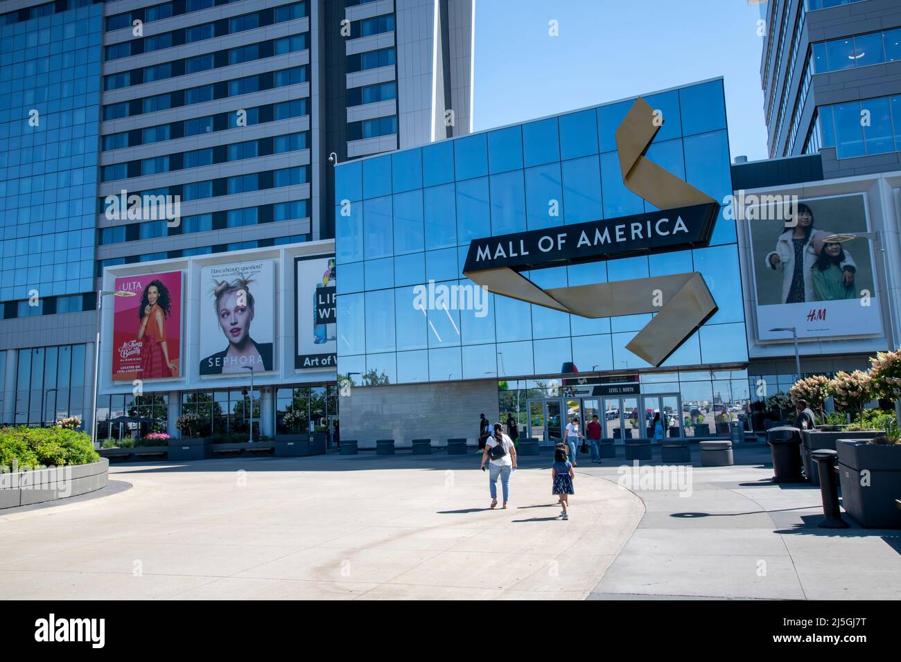 Bloomington, Minnesota. Mall of America. Uno dei centri commerciali più grandi del mondo, ospita oltre 500 negozi. Foto Stock