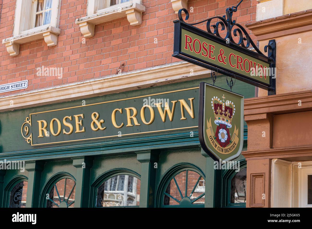 The Rose & Crown Pub at EPCOT - Walt Disney World Resort, Lake Buena Vista, Florida, USA Foto Stock