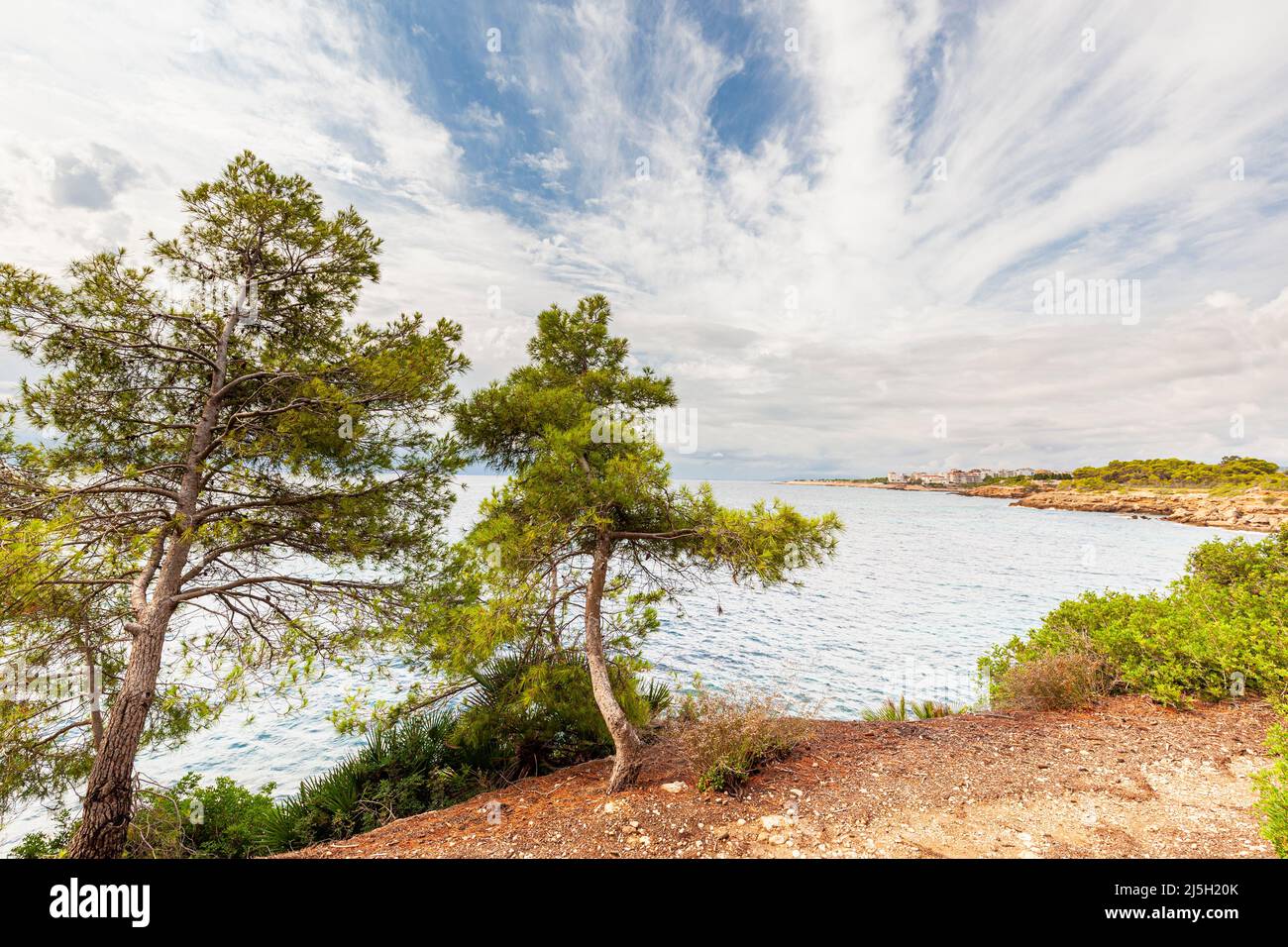 Ametlla de Mar, Tarragona, Spagna Foto Stock