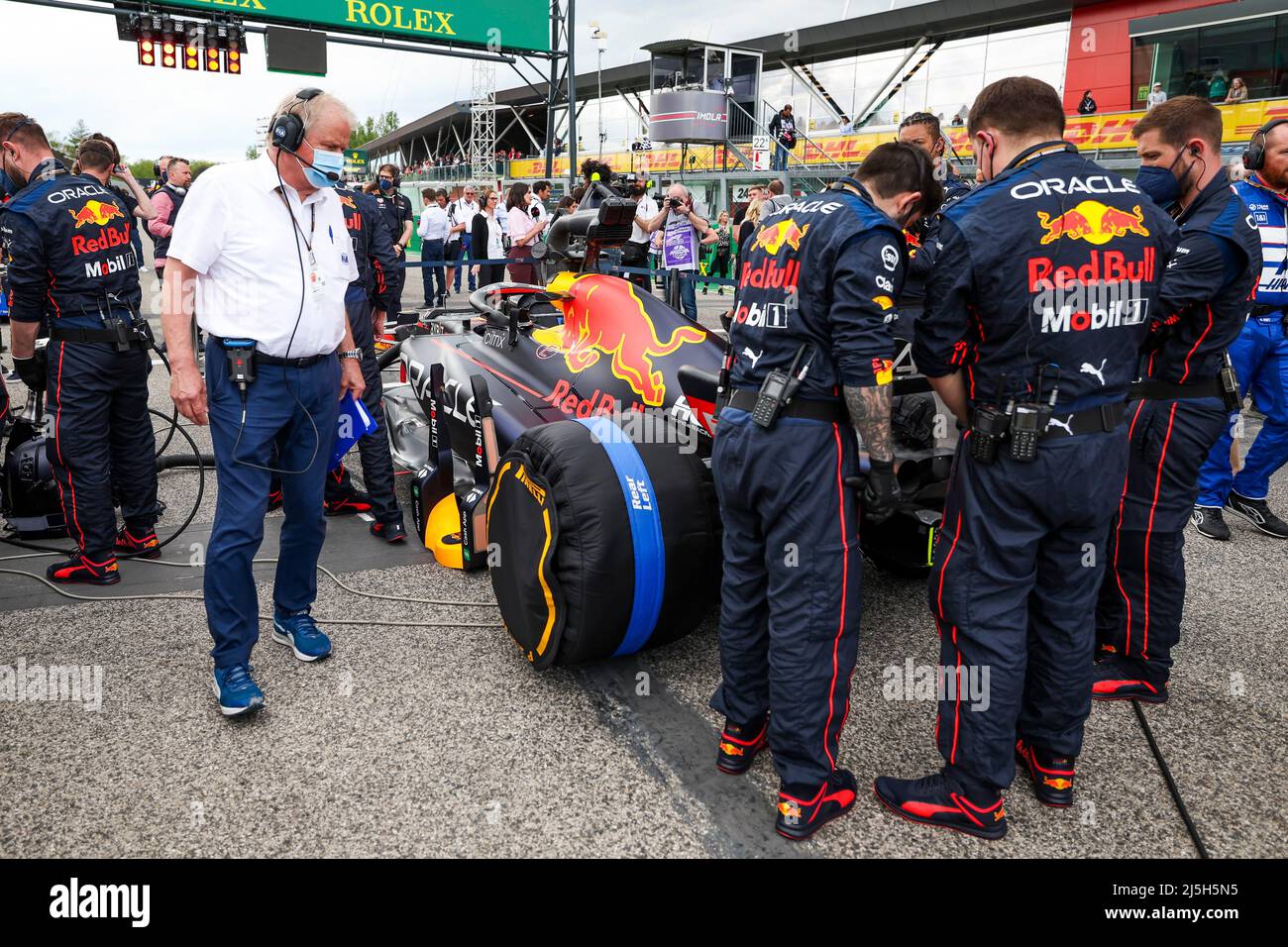Imola, Italia. 23rd Apr 2022. Jo Bauer (FIA), Gran Premio d'Emilia Romagna F1 all'Autodromo Enzo e Dino Ferrari il 23 aprile 2022 a Imola, Italia. (Foto di ALTO DUE) credito: dpa/Alamy Live News Foto Stock