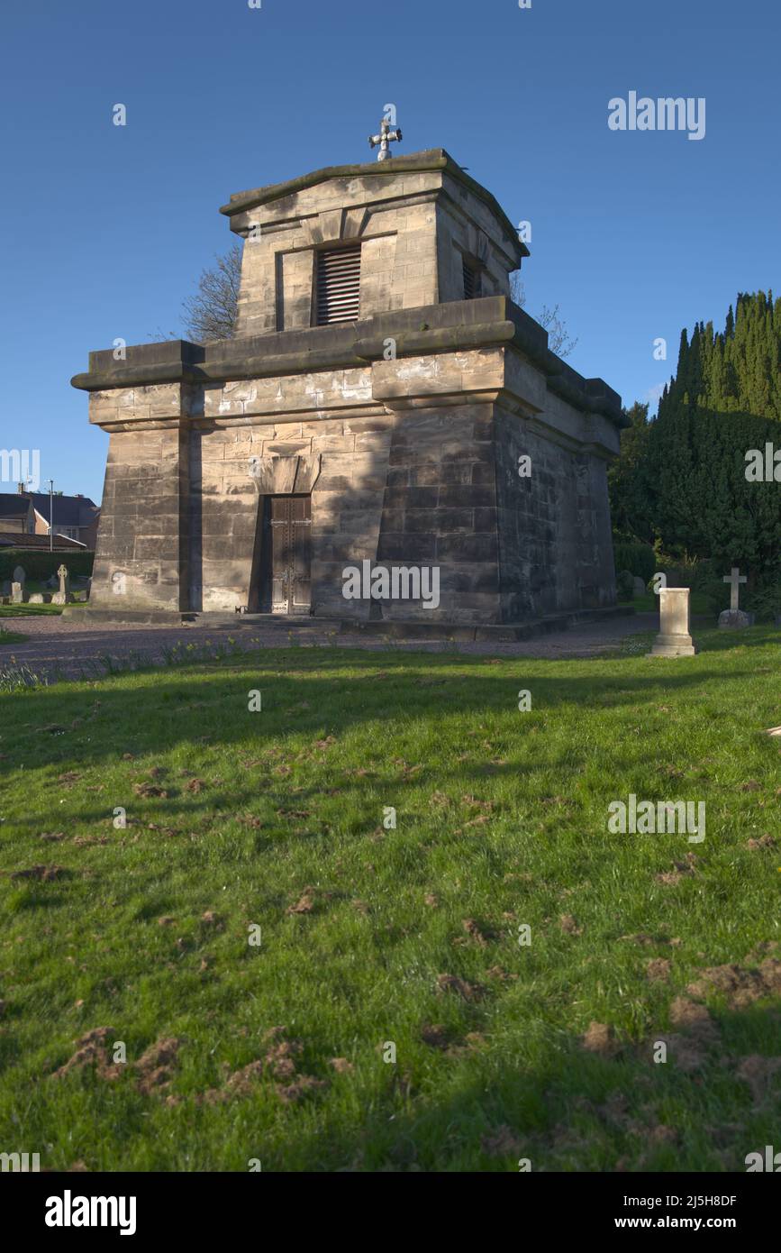 Duca di Mausoleo Sutherland a Trentham Stoke on Trent. Foto Stock