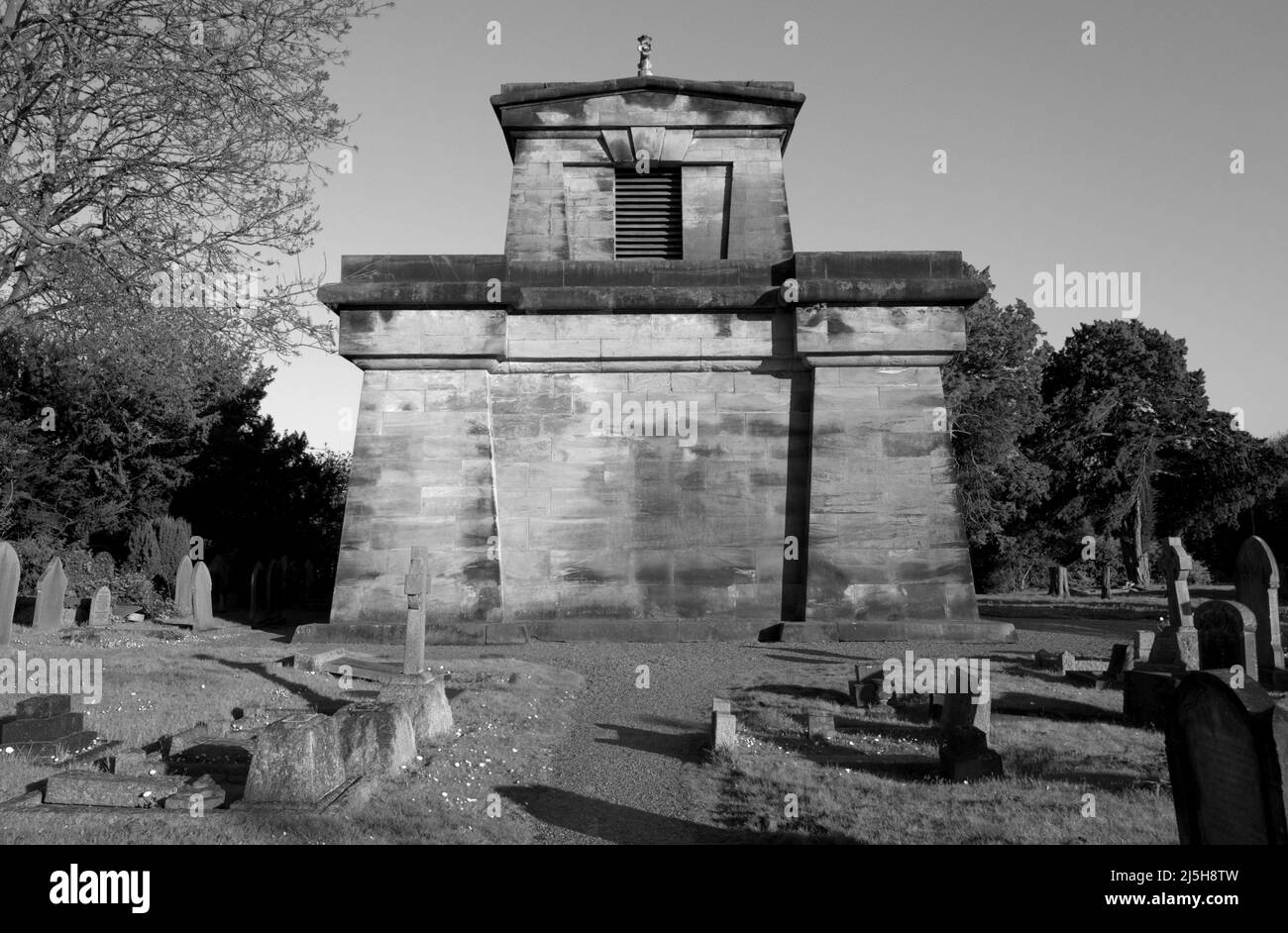 Mausoleo del duca di Sutherland a trentham, Stoke a Trent Foto Stock