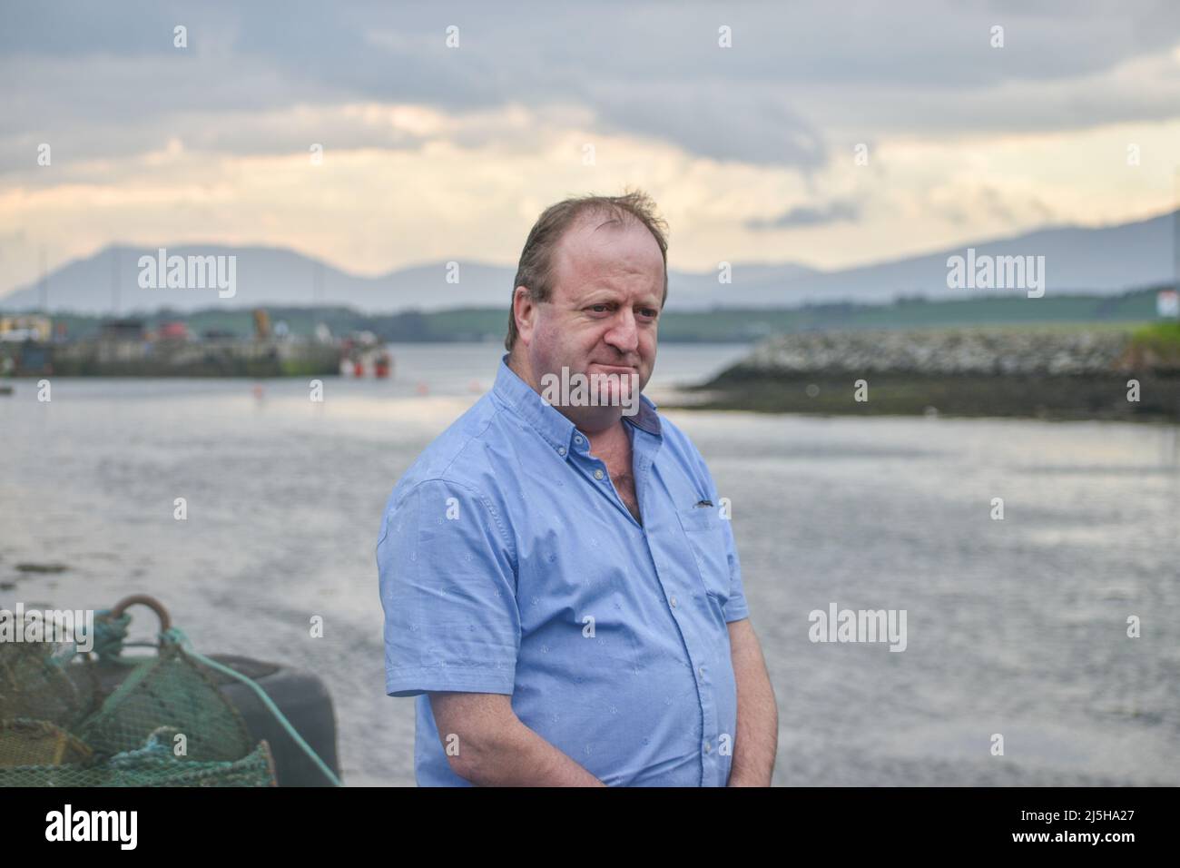 Michael Collins, un TD indipendente, rappresenta la circoscrizione sud-occidentale di Cork dalle elezioni generali del 2016. Foto Stock