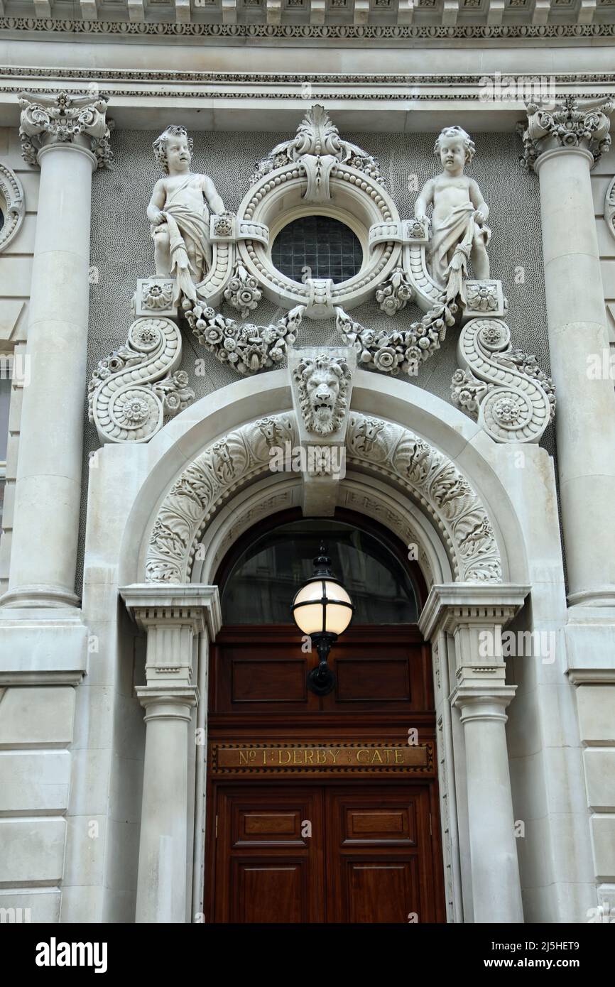 1 Derby Gate a Londra Foto Stock