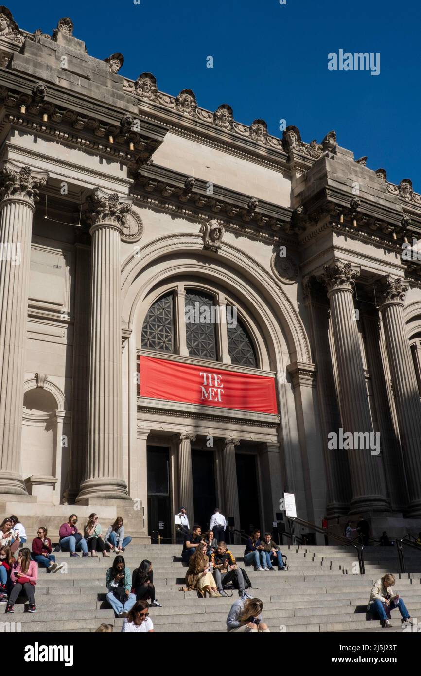The Metropolitan Museum of Art, New York City, USA 2022 Foto Stock