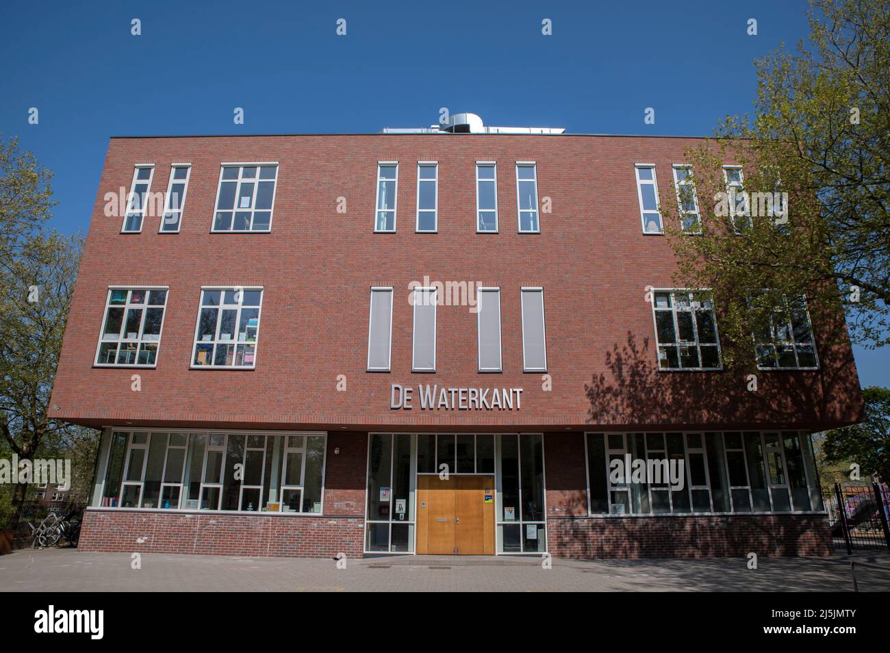 School De Waterkant ad Amsterdam Paesi Bassi 24-3-2022 Foto Stock