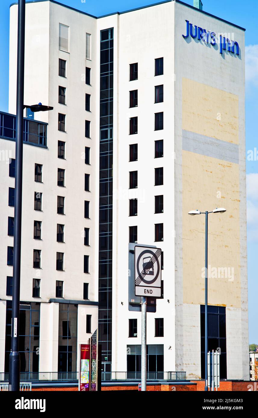 Jurys Inn, Derby, Derbyshire, Inghilterra Foto Stock