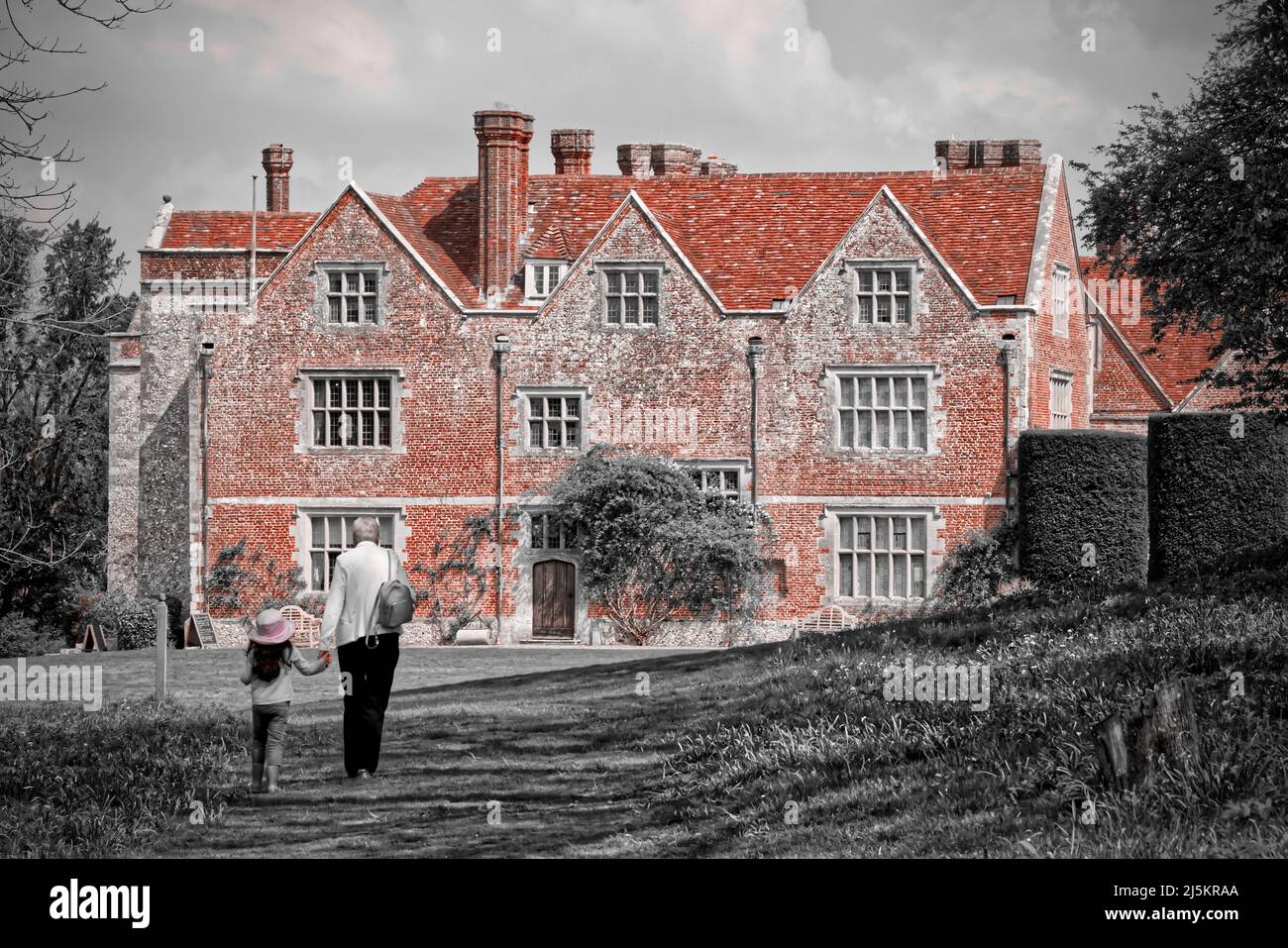 Chawton House Foto Stock