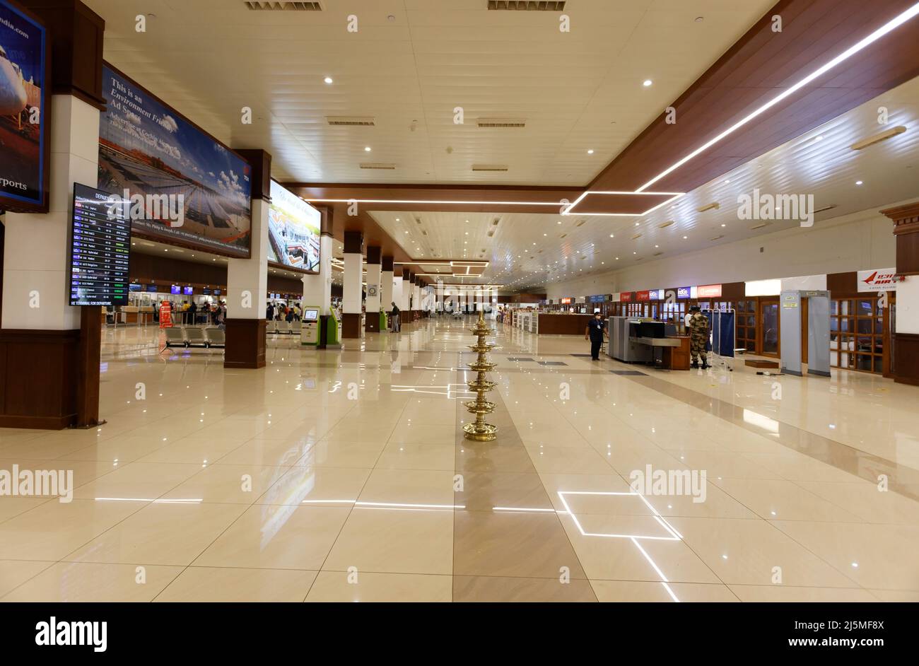 Aeroporto di Cochin, Kerla, India. Foto Stock