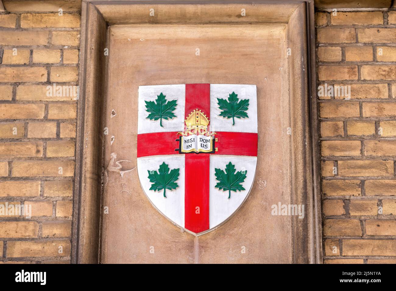 Centro della Diocesi Anglicana. Vita quotidiana a Toronto, Canada, 2022 Foto Stock