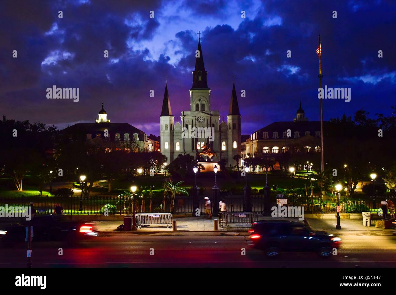 Il quartiere Francese, New Orleans, Louisiana. Foto Stock