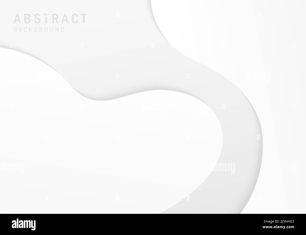 Disegno decorativo a sfumatura bianco astratto. Sfondo decorativo sovrapposto. Vettore di illustrazione Illustrazione Vettoriale