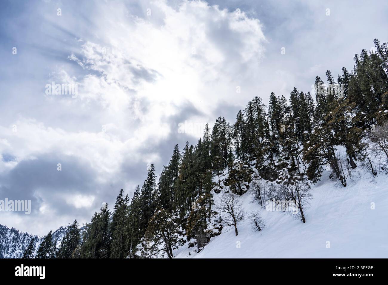 solang valle avventura manali himachal pradesh Foto Stock