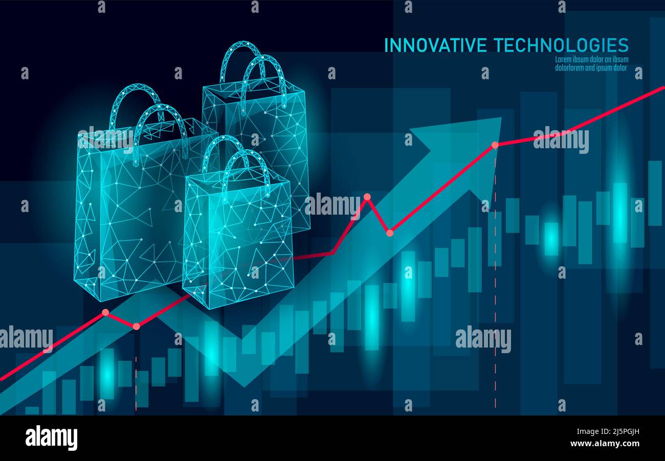 Grafico crescente dell'inflazione che aumenta il rischio. Macroeconomia analisi dei dati di marketing crysis. Recessione finanziaria verso il basso crescita vettore di iperinflazione Illustrazione Vettoriale