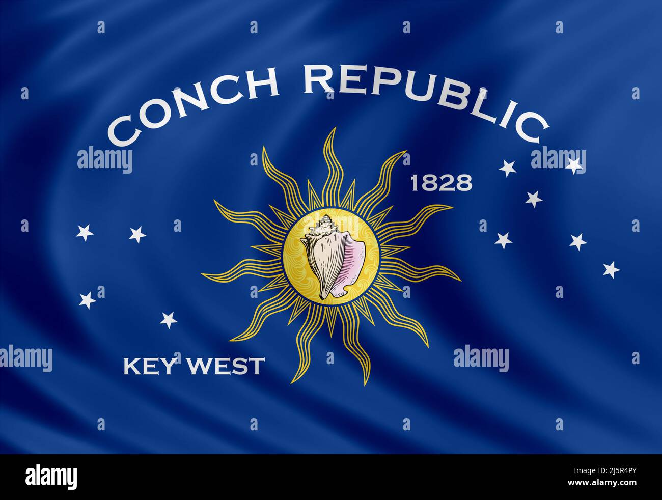 Repubblica di Conch - Key West - Florida Foto Stock