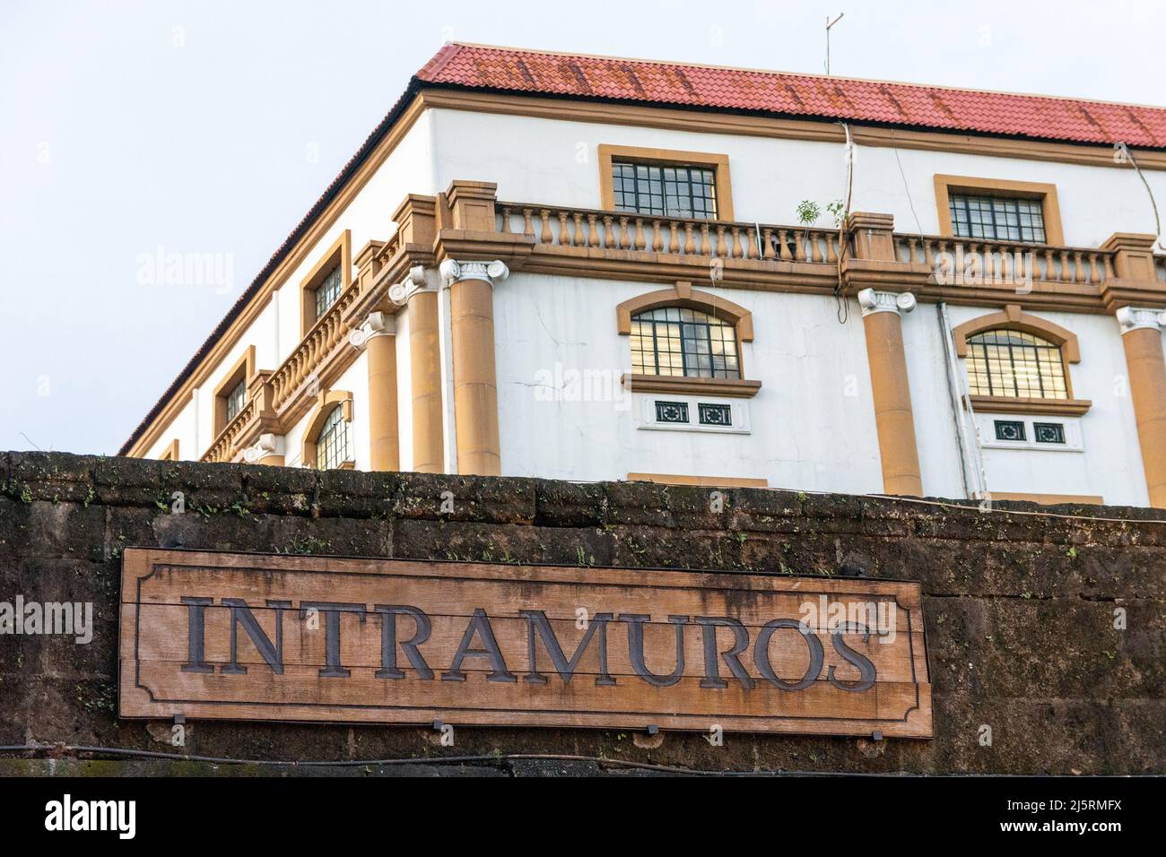 Intramuros, Manila, Filippine - 08.11.2019 Foto Stock