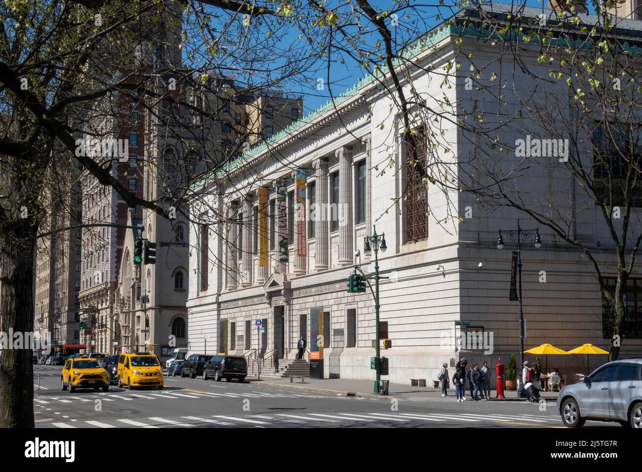 La New York Historical Society & Library si trova nell'Upper West Side di Manhattan, New York City, USA 2022 Foto Stock