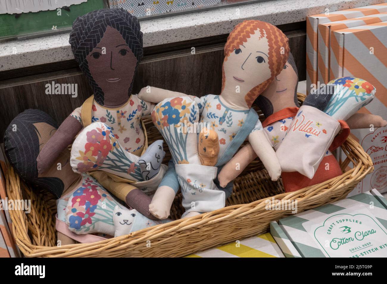 Il negozio di articoli da regalo presso la New York Historical Society & Library, New York, USA 2022 Foto Stock