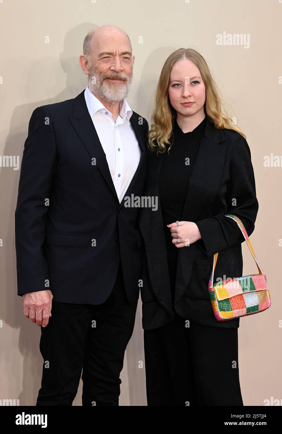 25th aprile 2022, Londra, Regno Unito. JK Simmons frequenta la Downton Abbey, una New era World Premiere, Cinewold, Londra. Credit: Doug Peters/EMPICS/Alamy Live News Foto Stock