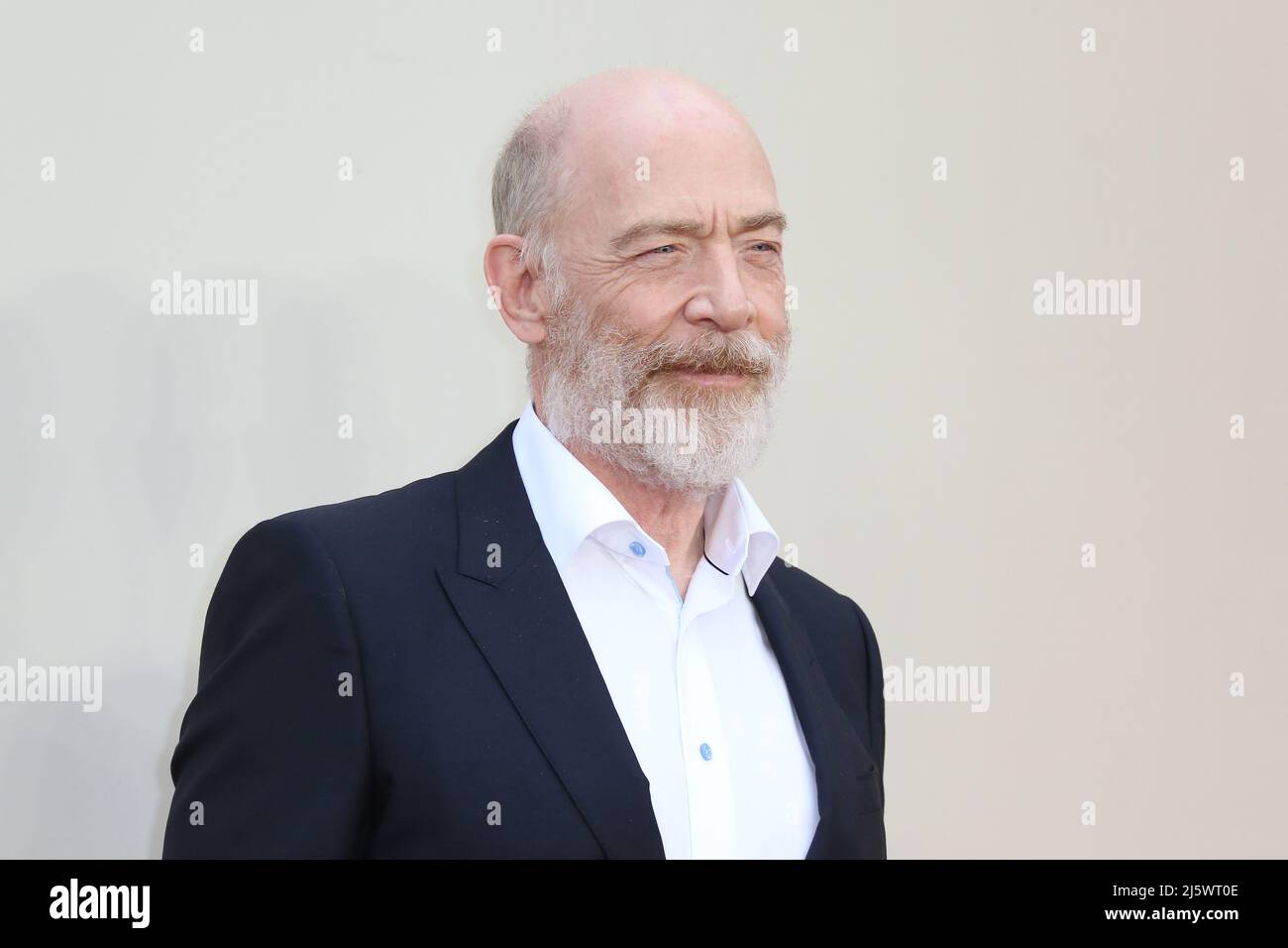 JK Simmons, Downton Abbey: A New era - World Premiere, Leicester Square, Londra, UK, 25 aprile 2022, Foto di Richard Goldschmidt Foto Stock