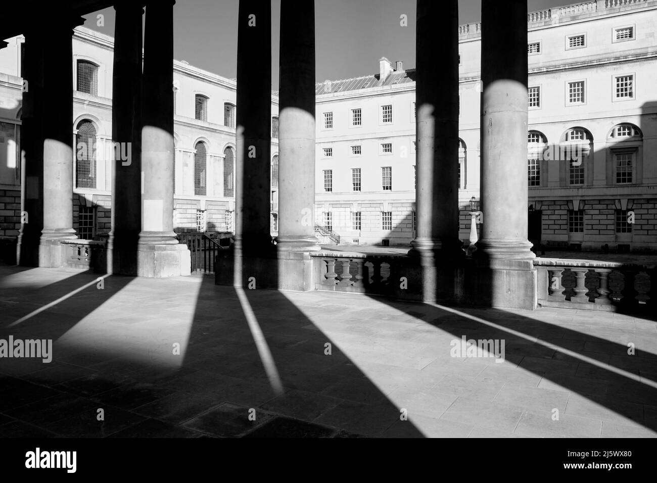 The Royal Naval College, Greenwich, Londra Foto Stock