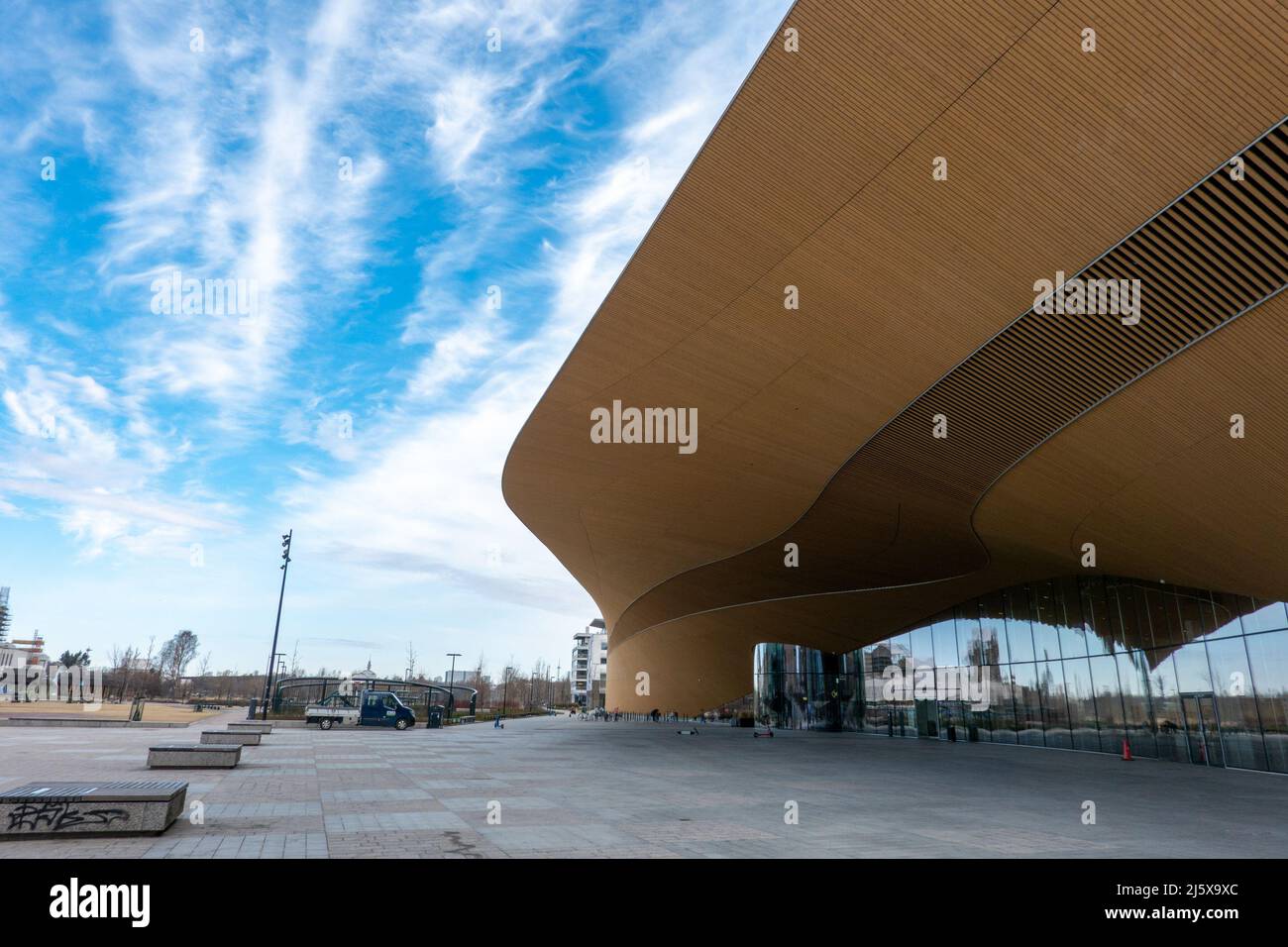 Helsinki Biblioteca Centrale Oodi Foto Stock