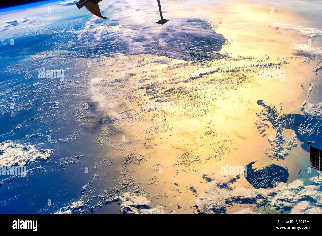 Stretto di Florida. Per la guida all'uso della NASA: https://www.nasa.gov/multimedia/guidelines/index.html Foto Stock