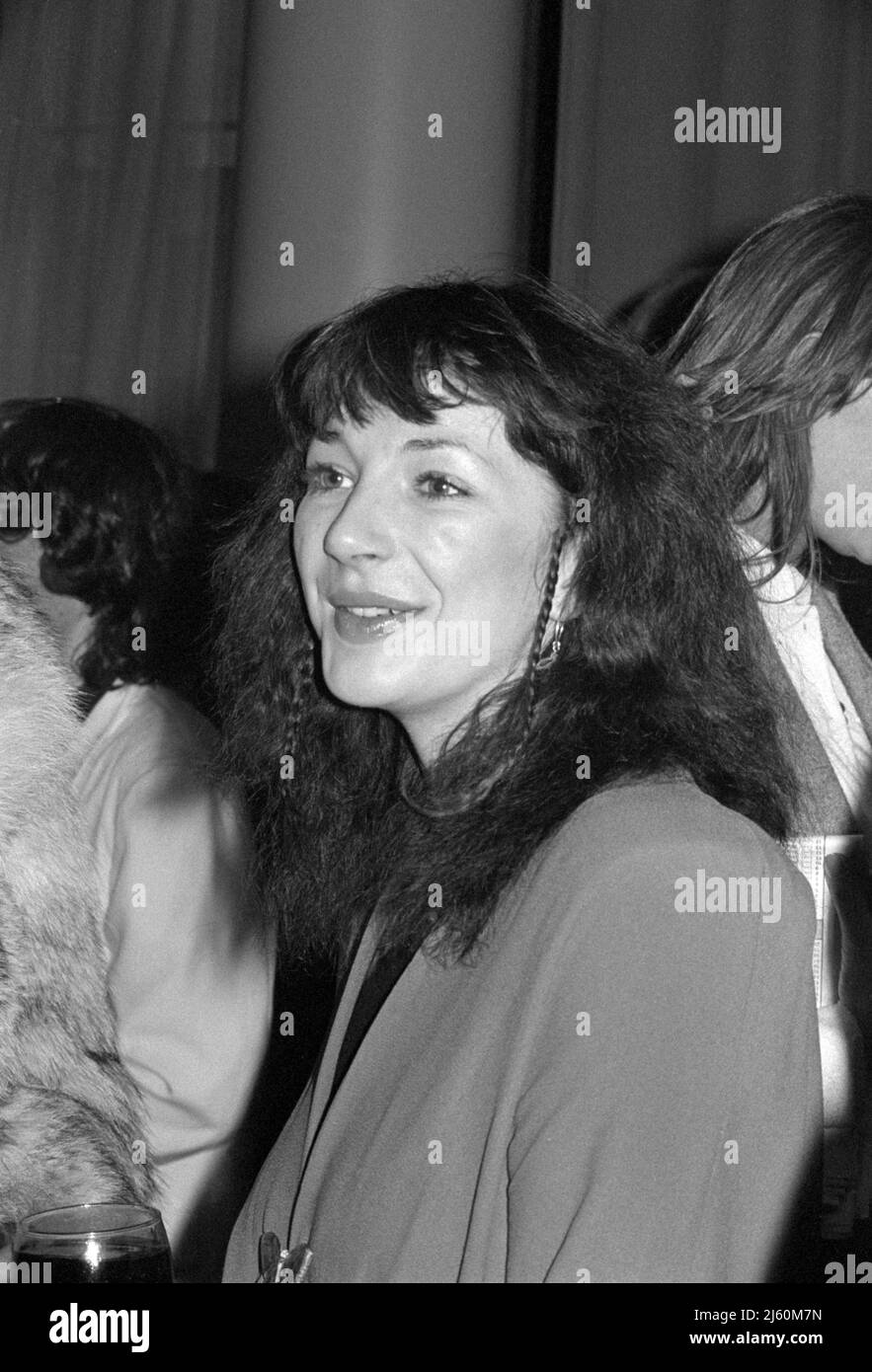 Il cantante inglese Kate Bush alla cerimonia Melody Maker poll Awards a Londra, Inghilterra, nel 1979. Foto Stock