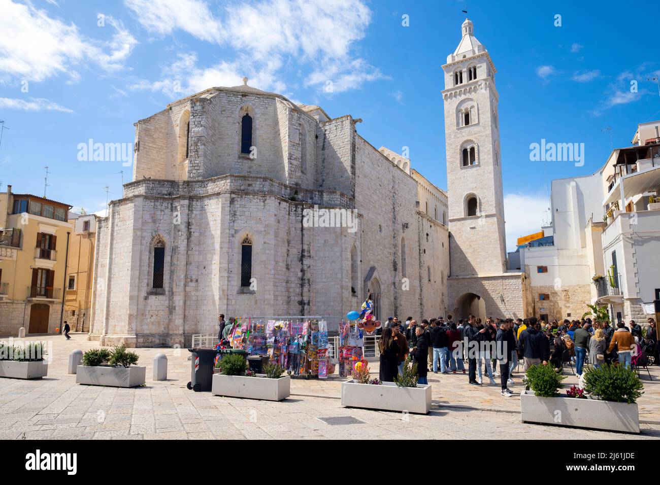 Cattedrale di Santa Maria maggiore, Barletta, Puglia, Italia. Foto Stock