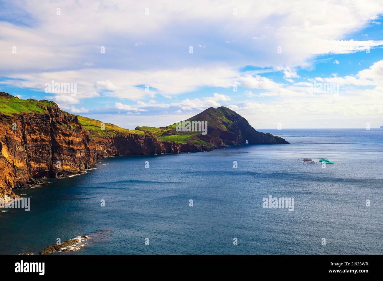 Ponta de Sao Lourenco penisola, Isole Madeira, Portogallo Foto Stock