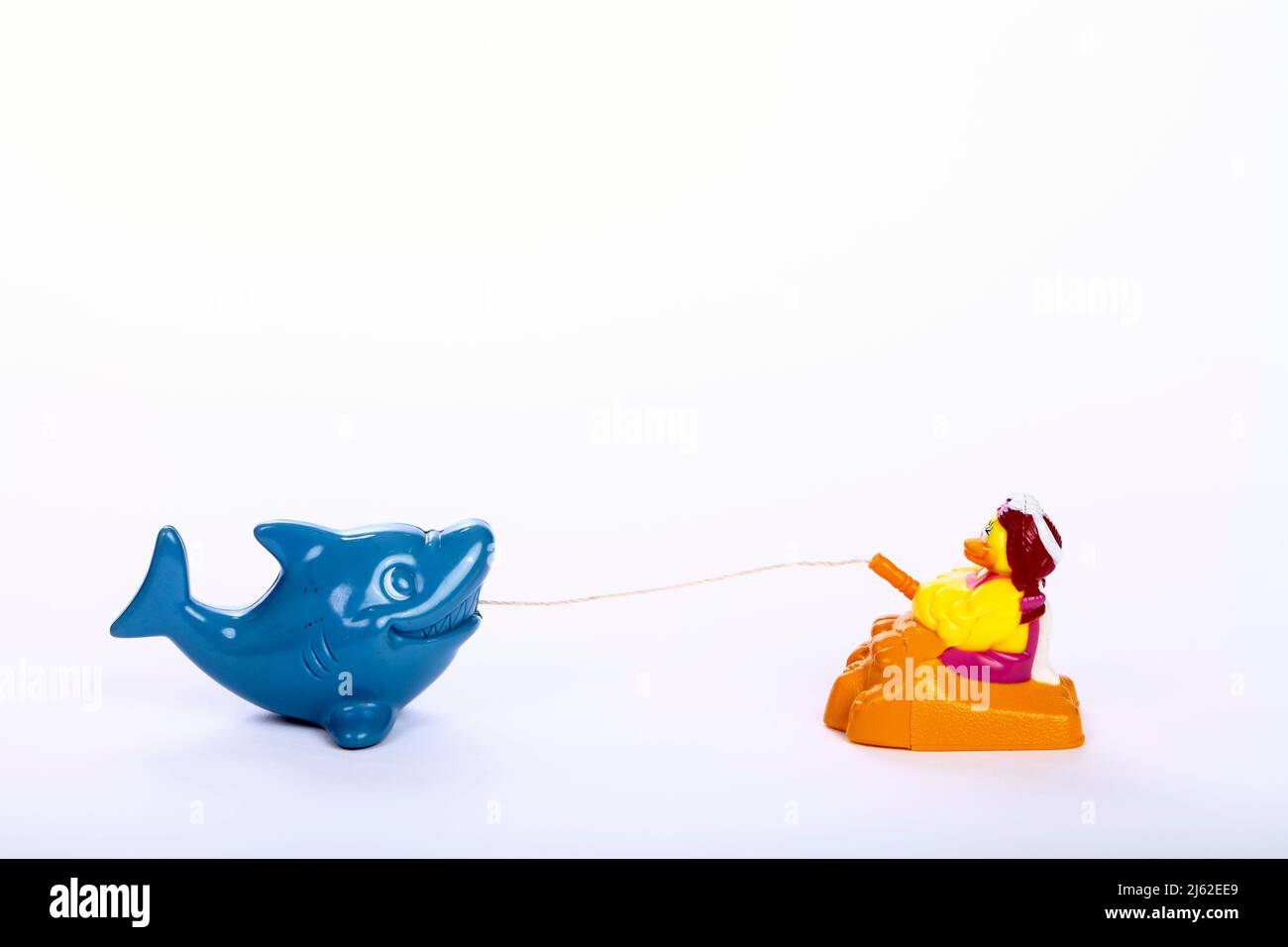 McDonalds giocattoli da collezione per bambini forniti gratuitamente con un pasto felice Foto Stock