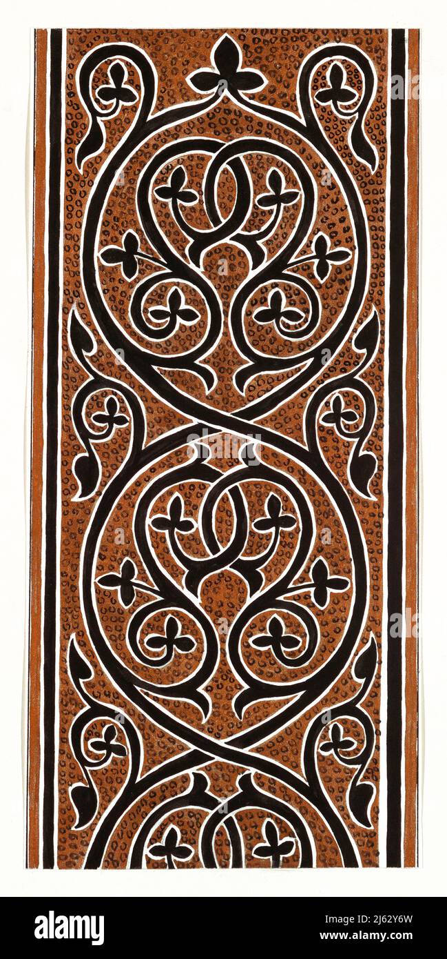 Arte di Elisabetta A Nedwill - Ornamento bizantino (ca 1900) Foto Stock