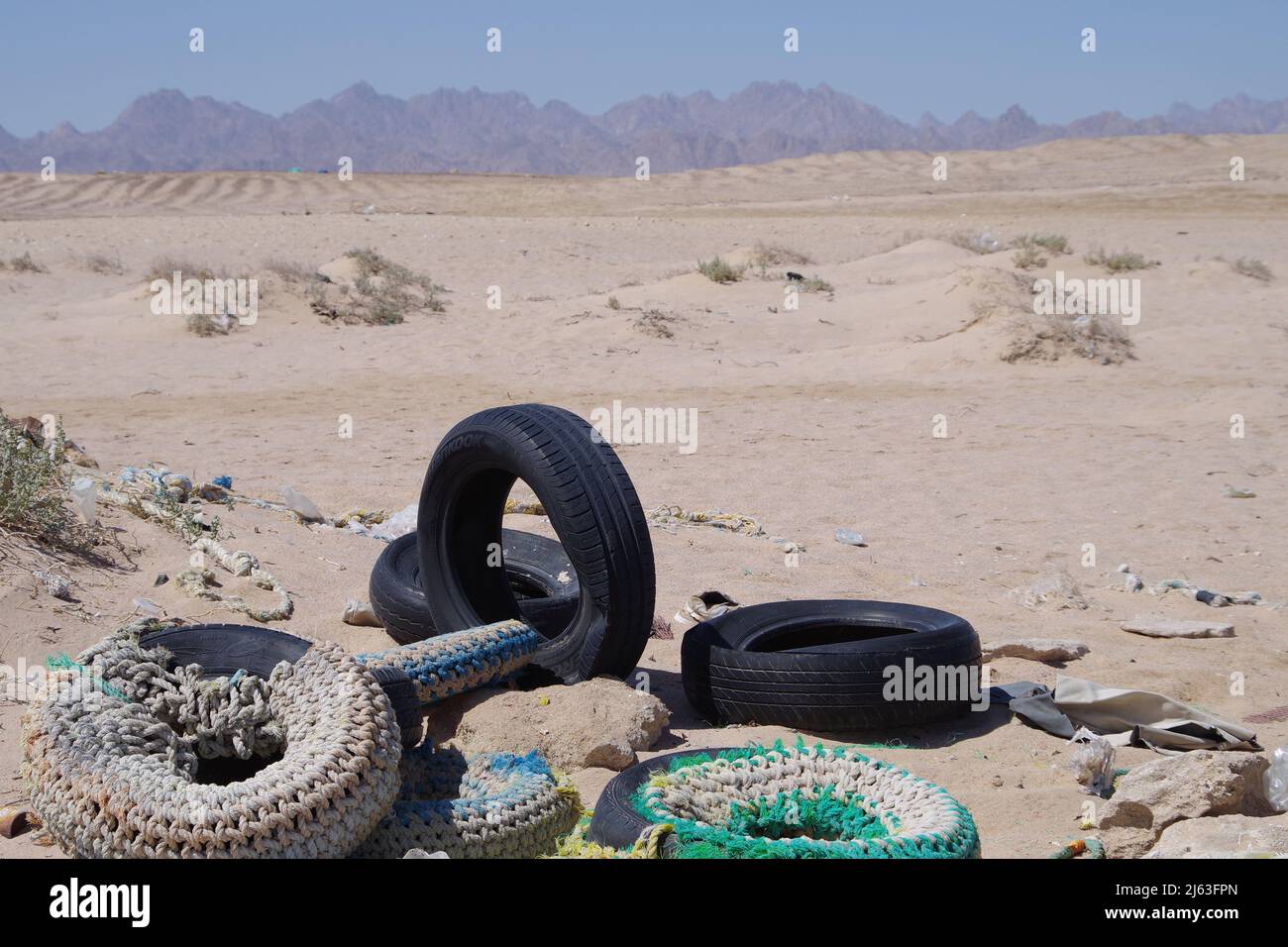 Montagne di Safaga, deserto orientale, Mar Rosso, Egitto Foto Stock
