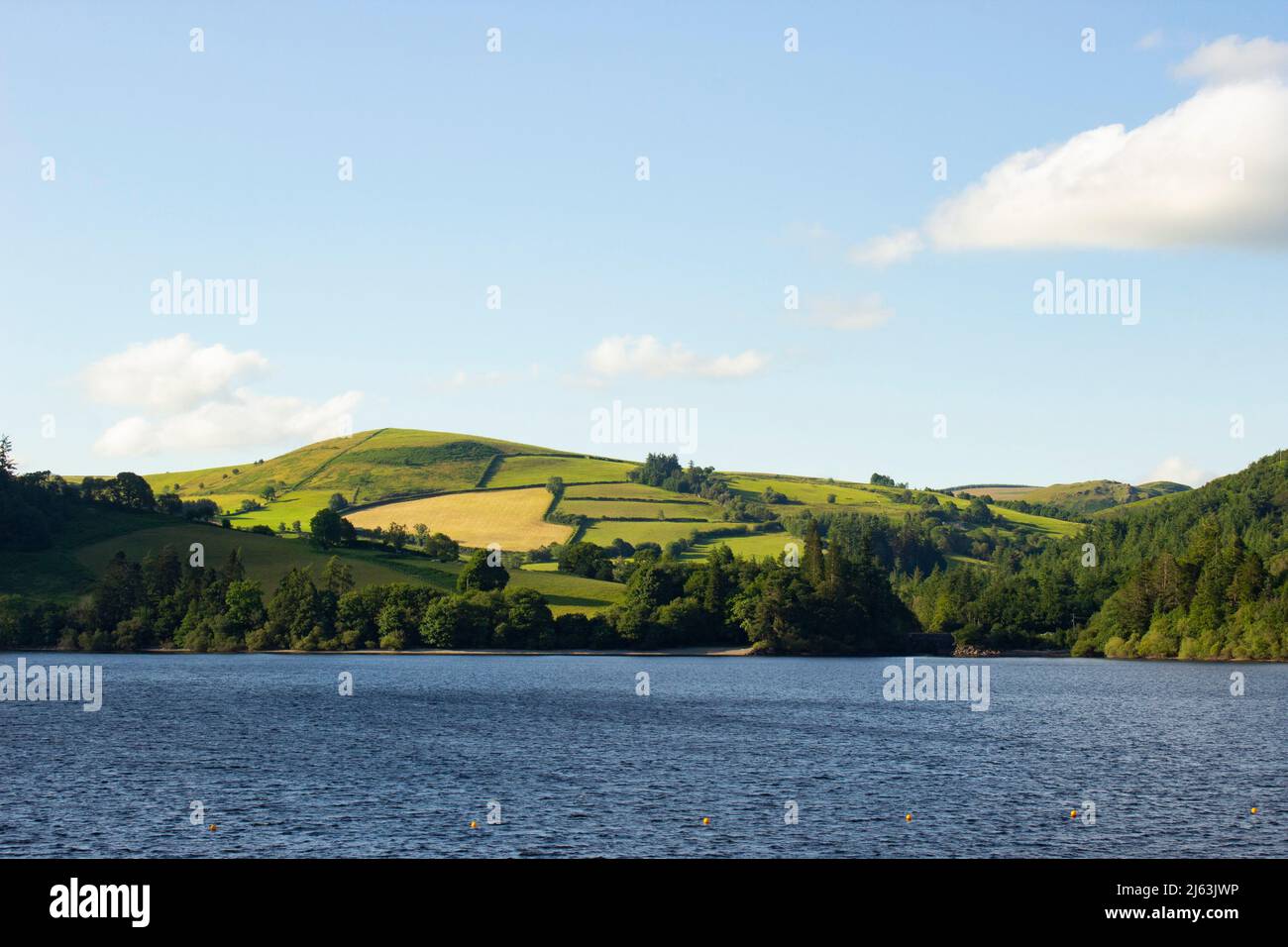 Panorama sul lago Foto Stock