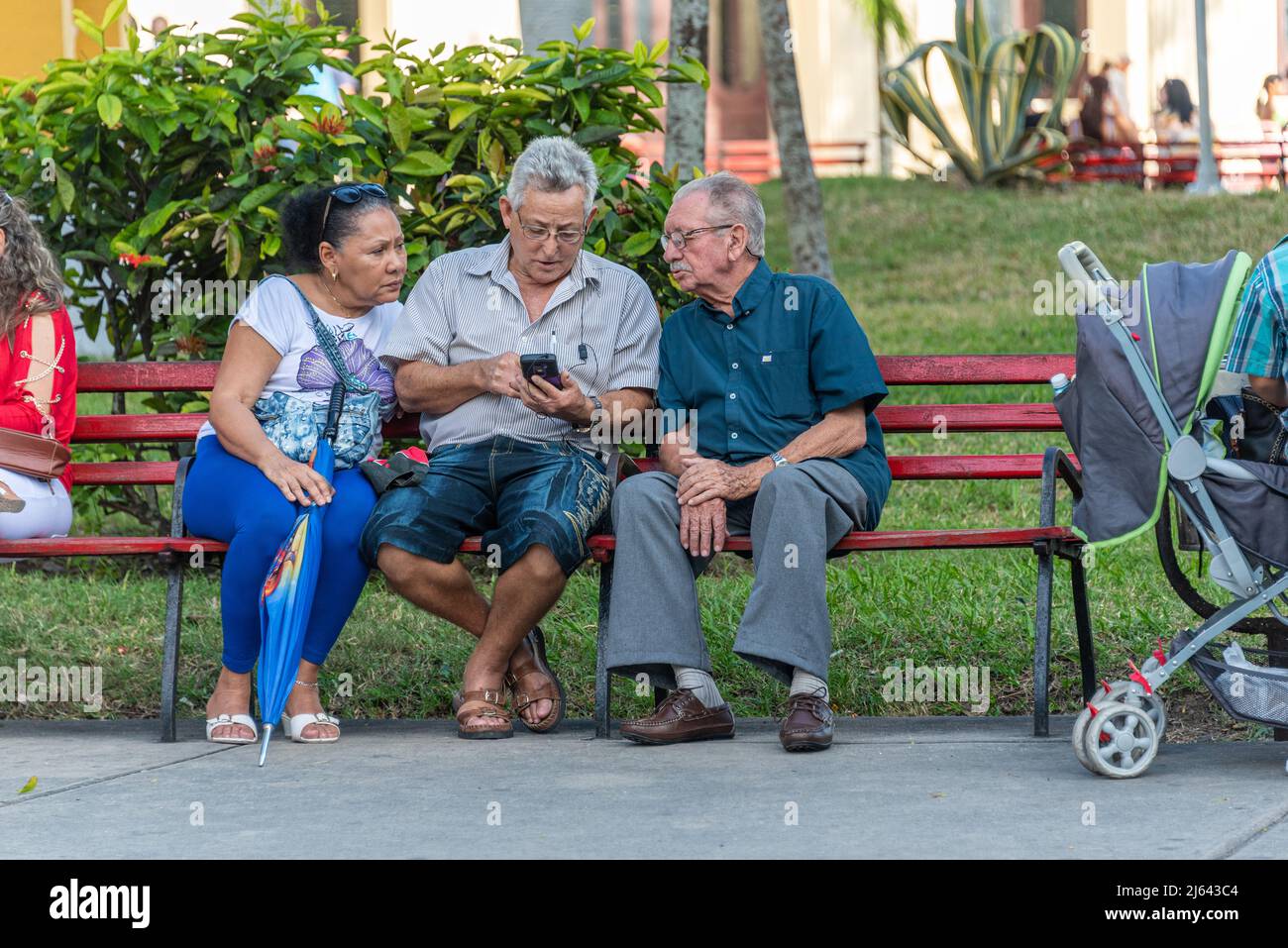 Vita quotidiana a Cuba, 2017 Foto Stock