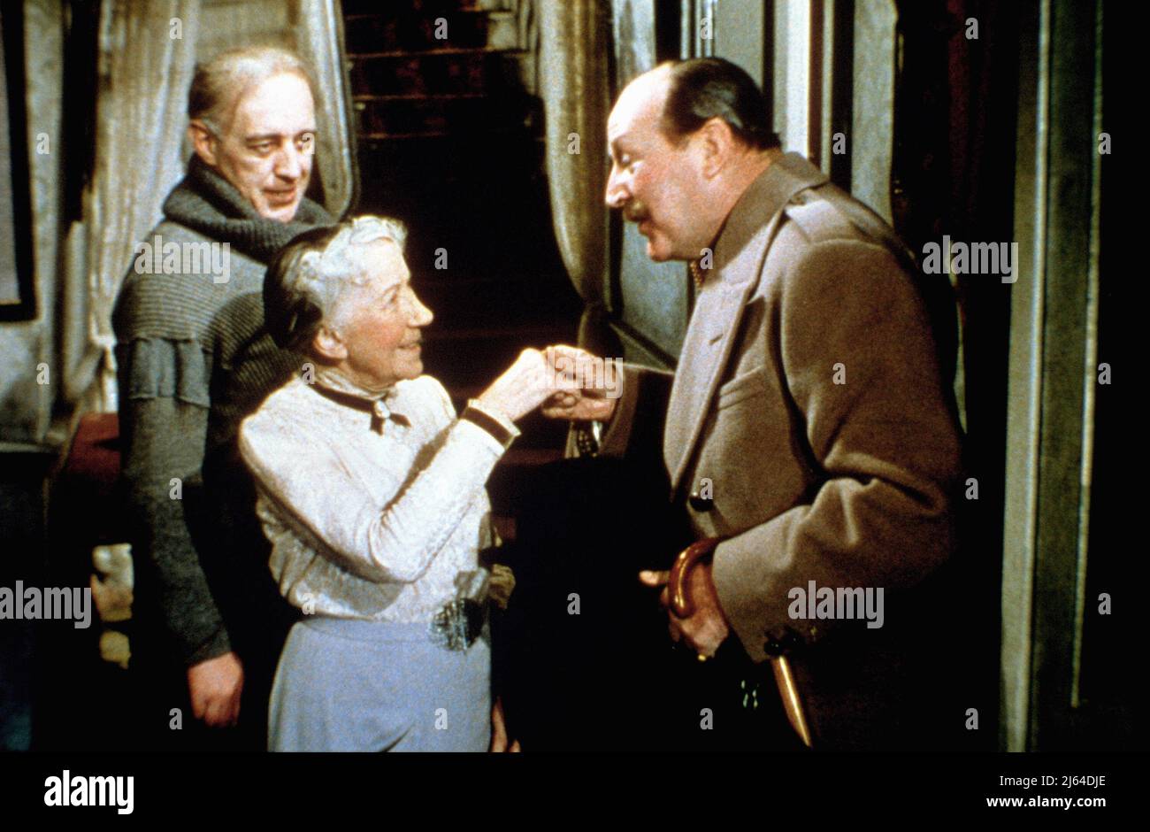 ALEC GUINNESS, KATIE JOHNSON, CECIL PARKER, THE LADYKILLERS, 1955 Foto Stock