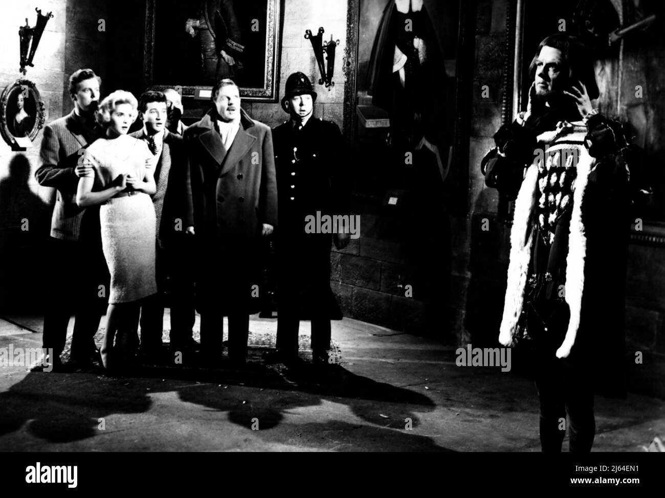 ROSE, SOTTANE, LIONE, ALLEN, CONNOR, THE HEADLESS GHOST, 1959 Foto Stock