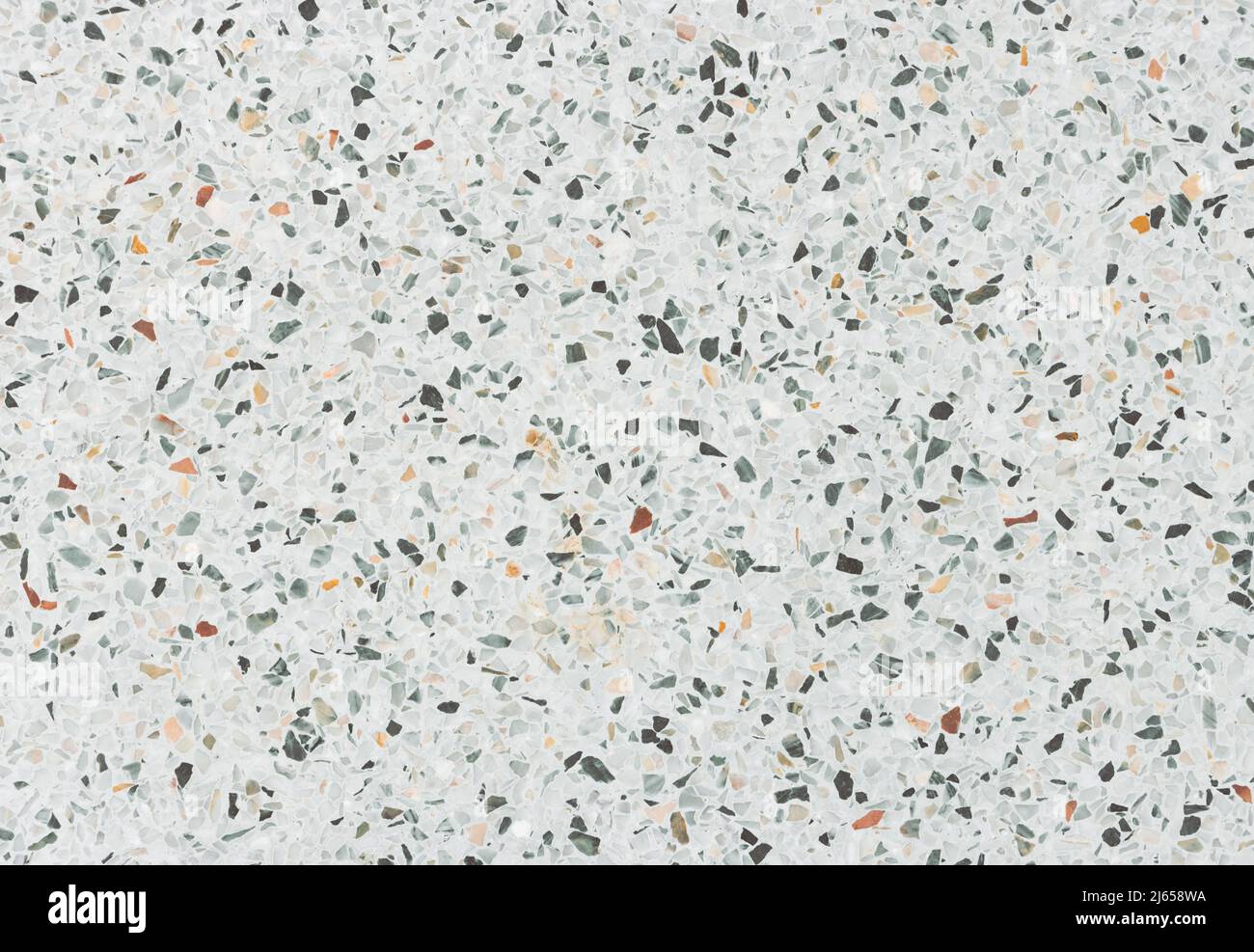 pavimento terrazzo o marmo vecchio. grana pietra lucida per sfondo Foto Stock