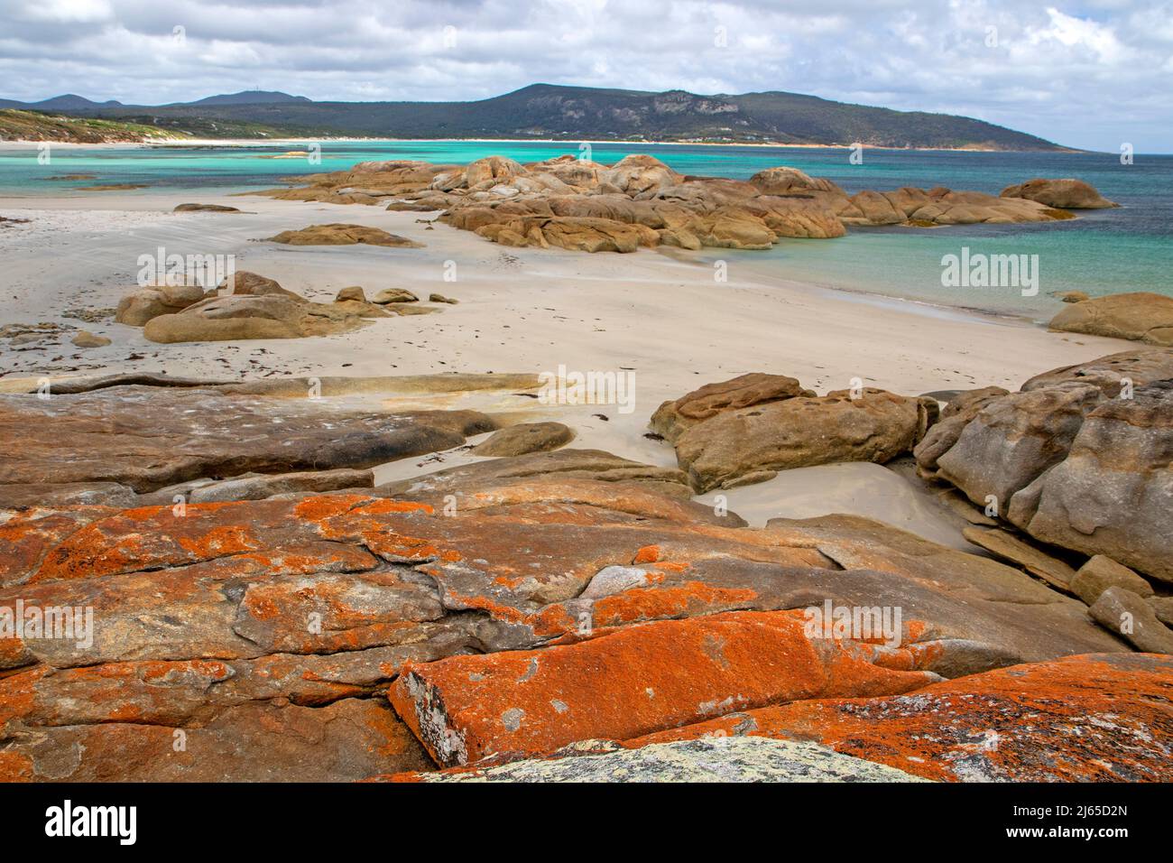 Killiecrankie Bay, Flinders Island Foto Stock