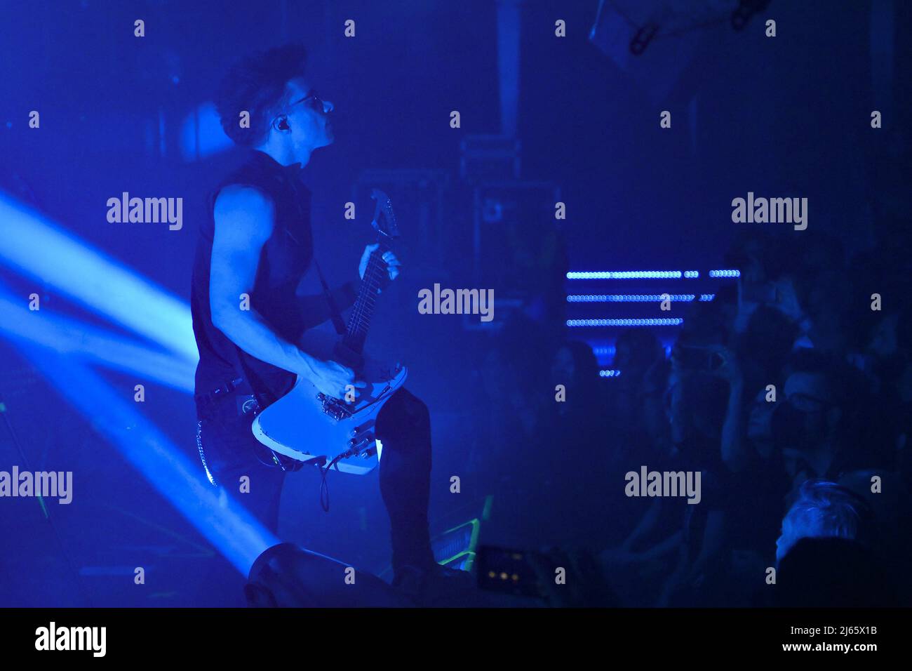 Ciampino, Italia. 27th Apr 2022. Ben Christo durante il concerto delle Suore della Misericordia del 27th aprile 2022 presso l'Orion Club di Ciampino. Credit: Independent Photo Agency/Alamy Live News Foto Stock