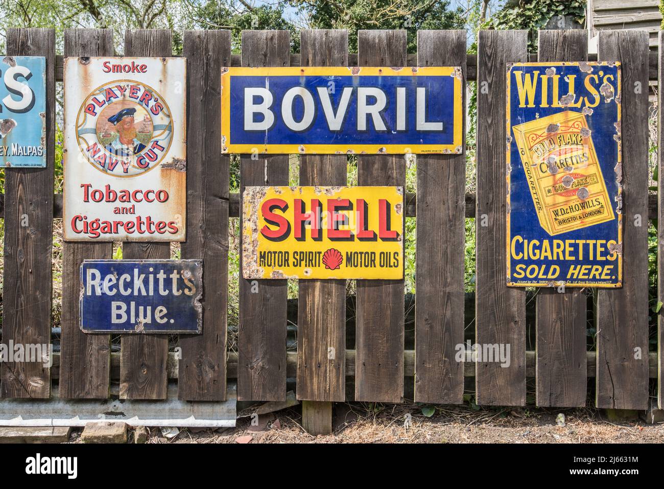 Blist Hills, città vittoriana, parte della Gola di Ironbridge, patrimonio dell'umanità dell'UNESCO, Telford. Un museo all'aperto di strade, negozi, mestieri, industria ecc Foto Stock