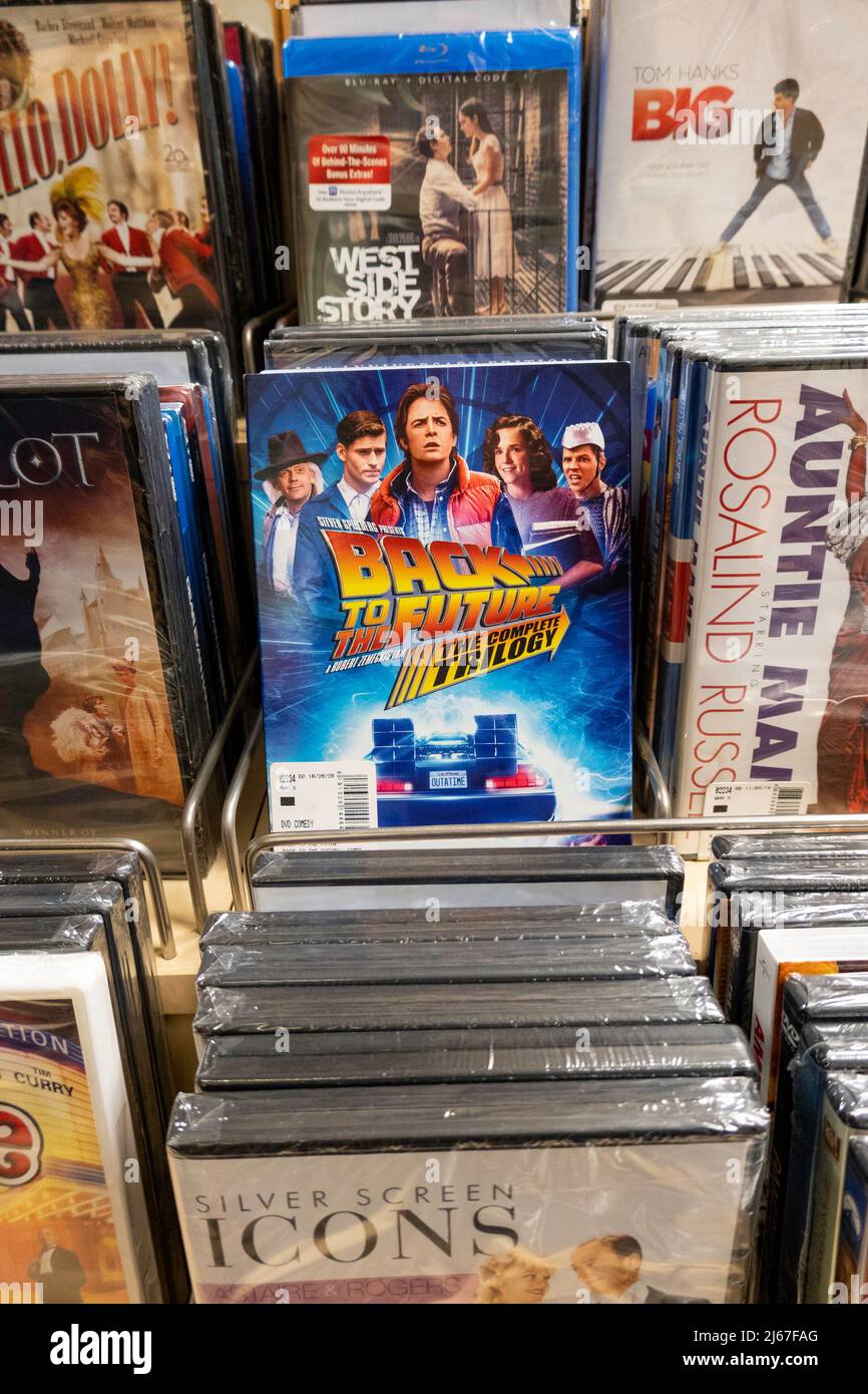 Barnes & Noble Booksellers Display, 2022, NW York City, USA Foto Stock