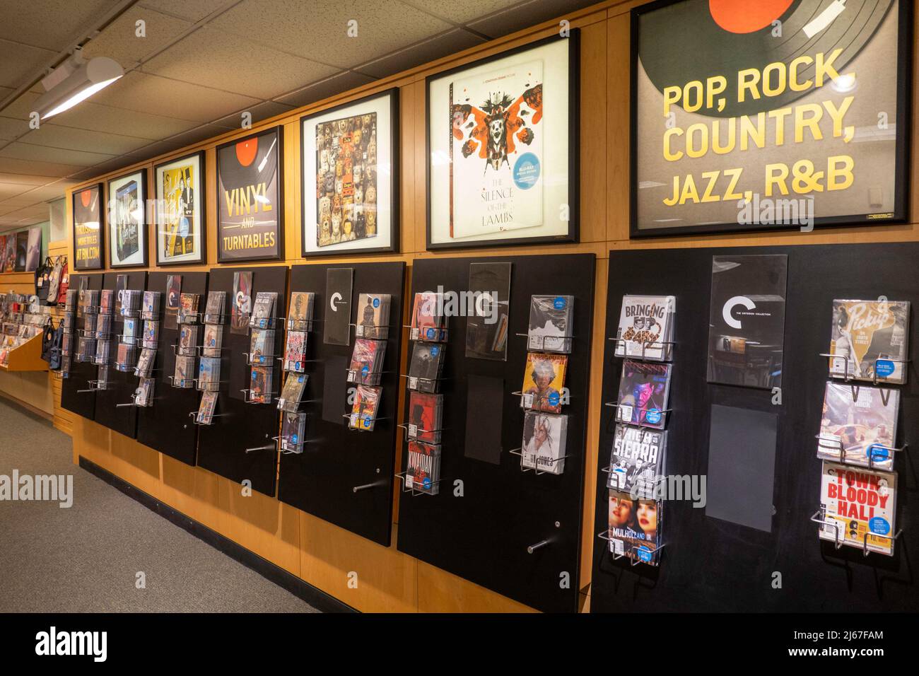 Barnes & Noble Booksellers Display, 2022, NW York City, USA Foto Stock