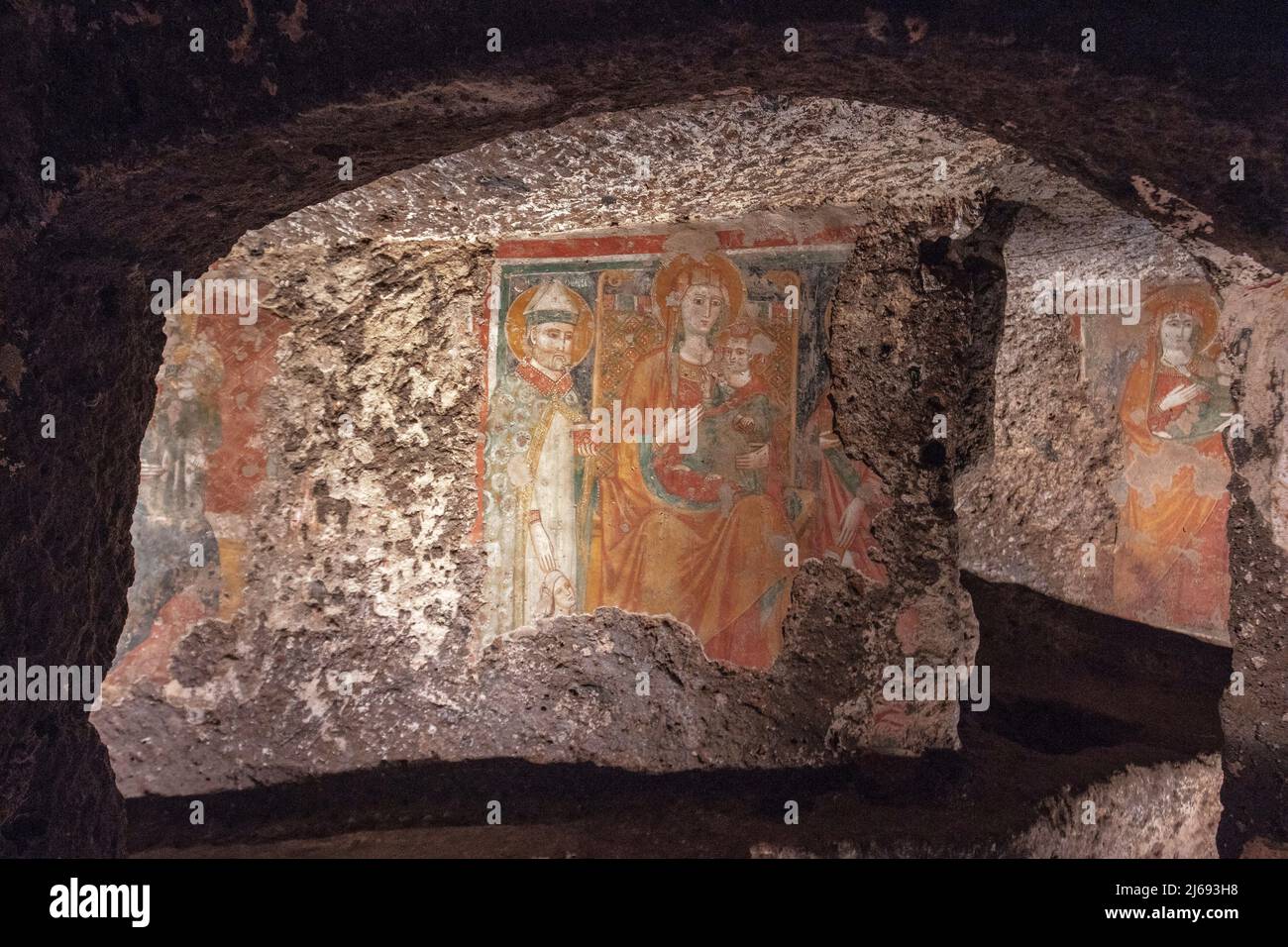 Chiesa della Madonna del Parto, Sutri, Lazio, Italia Foto Stock