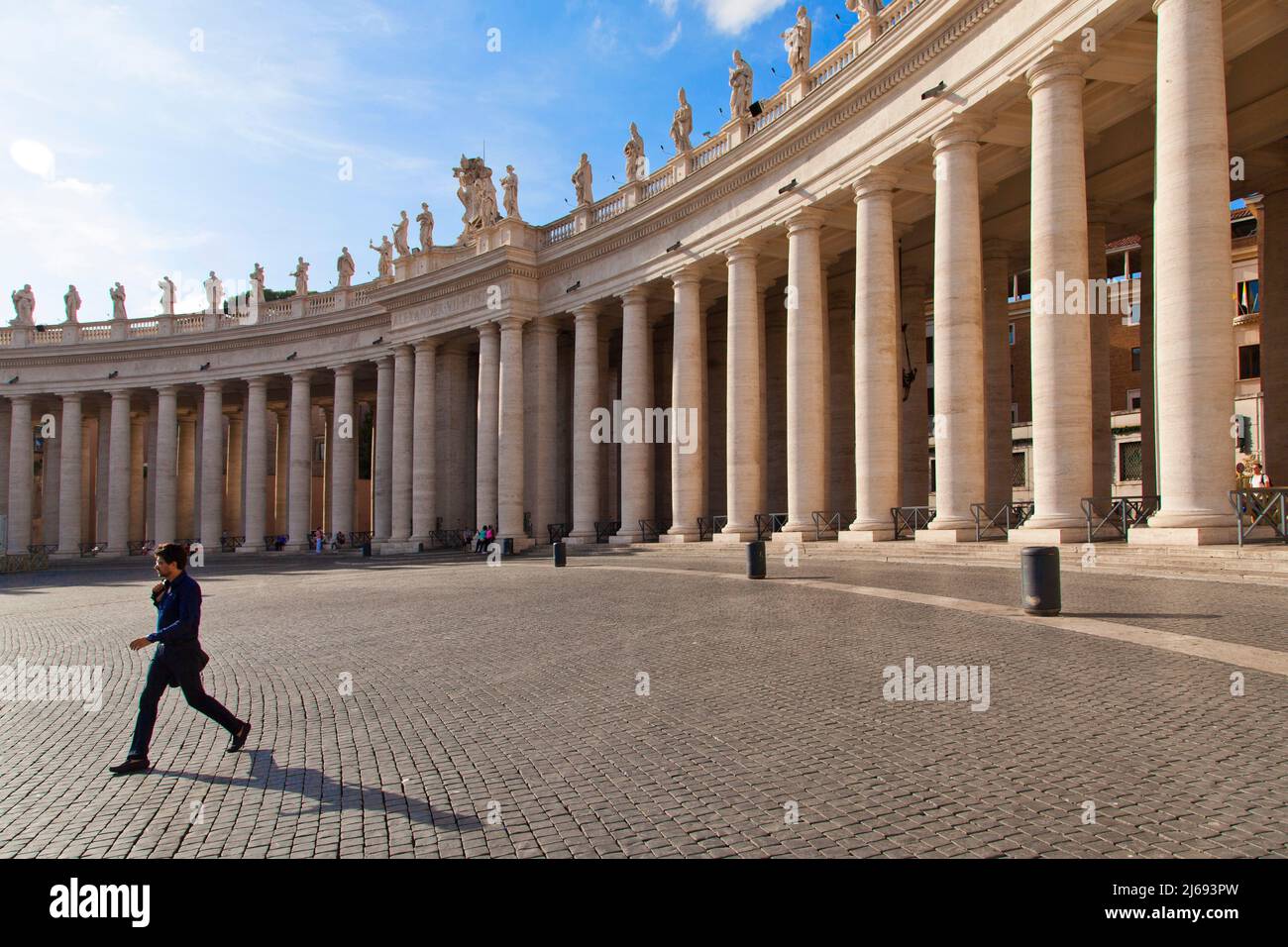 Basilica di San Pietro, Città del Vaticano, Patrimonio dell'Umanità dell'UNESCO, Roma, Lazio, Italia Foto Stock