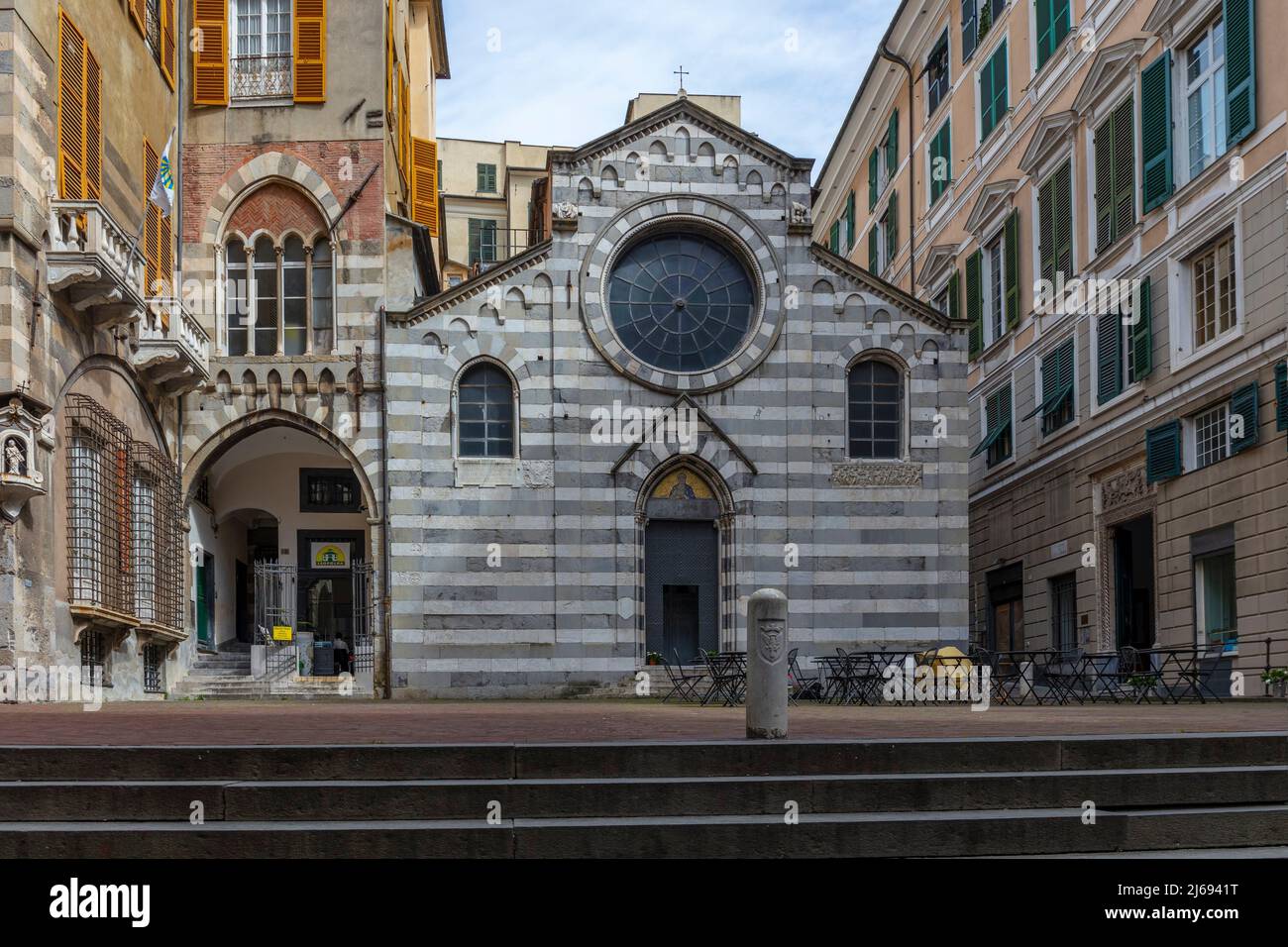 Chiesa di San Matteo, Genova, Liguria, Italia Foto Stock