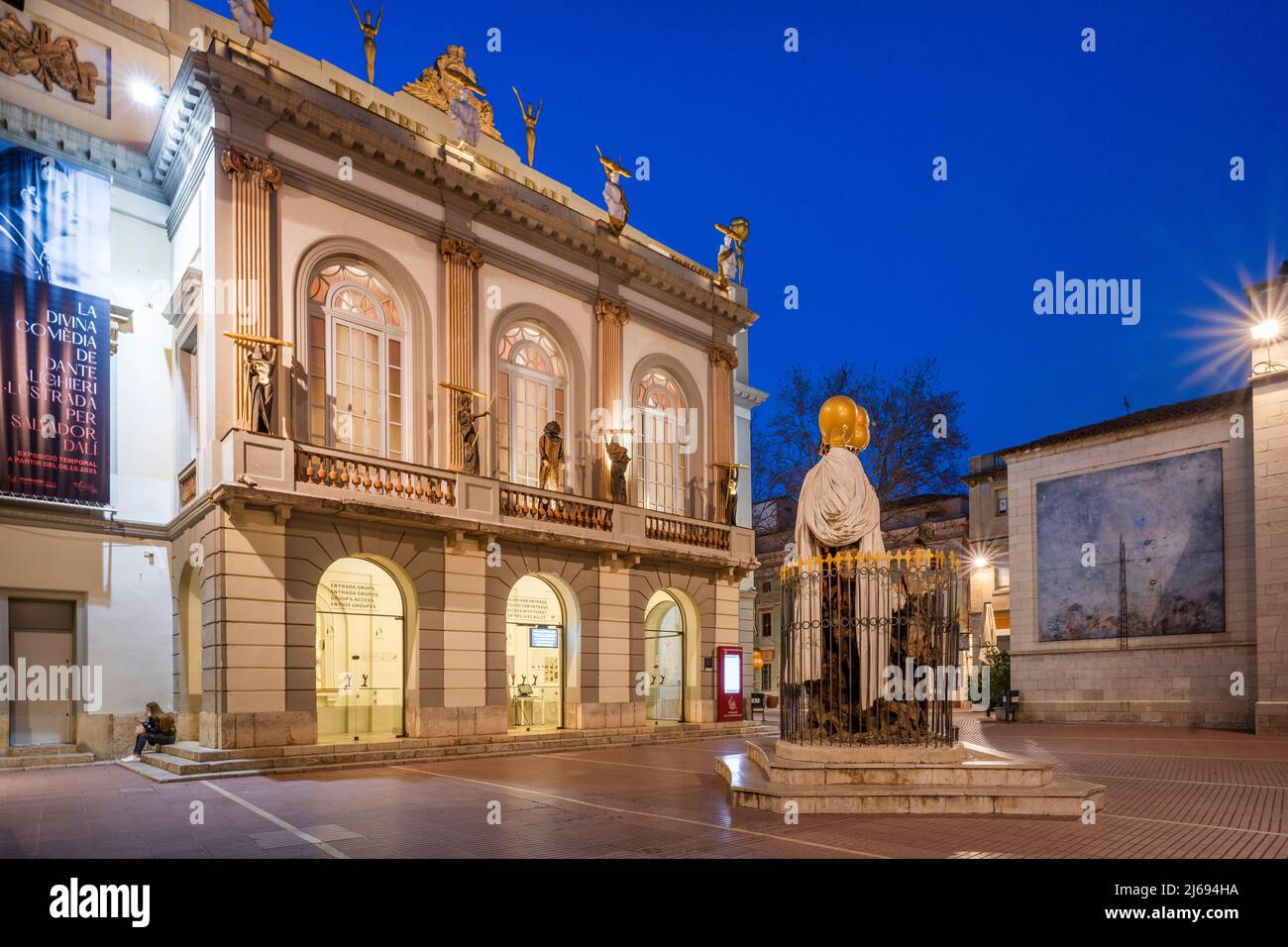 Teatro-Museo di Dali, Figueres, Giriona, Catalogna, Spagna, Europa Foto Stock