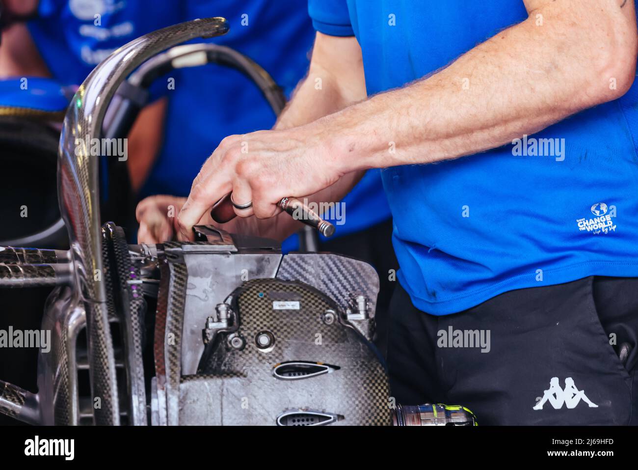 2022 Formula 1 Australian Grand Prix - Qualifiche Day Foto Stock