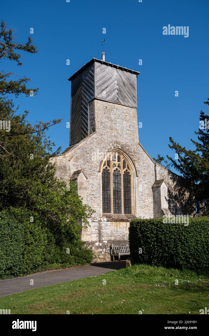 La chiesa parrocchiale di St Mary the Virgin a Waterperry Village, Oxfordshire, Inghilterra, Regno Unito Foto Stock